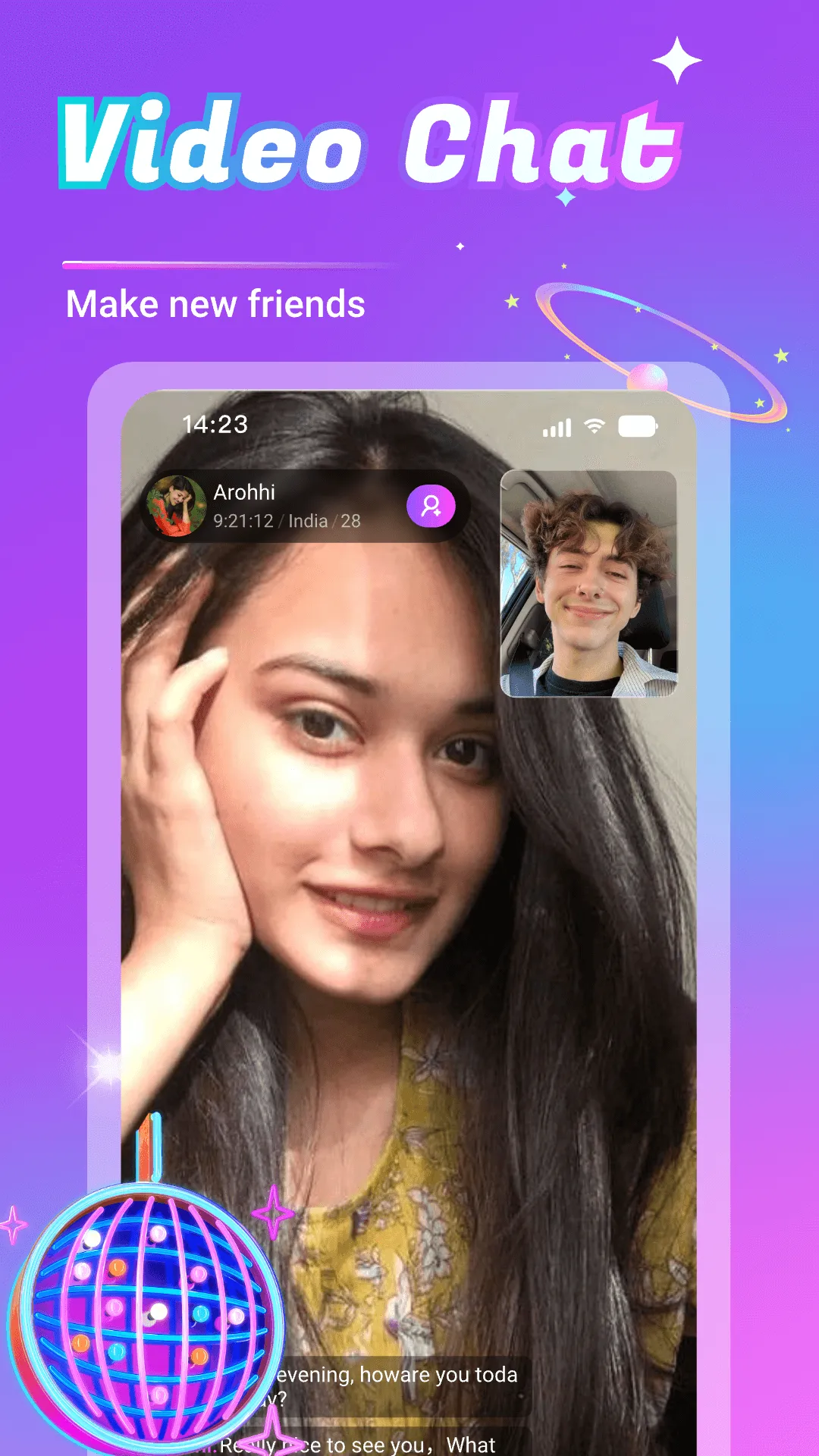 Vichat: Video chat & Meet | Indus Appstore | Screenshot