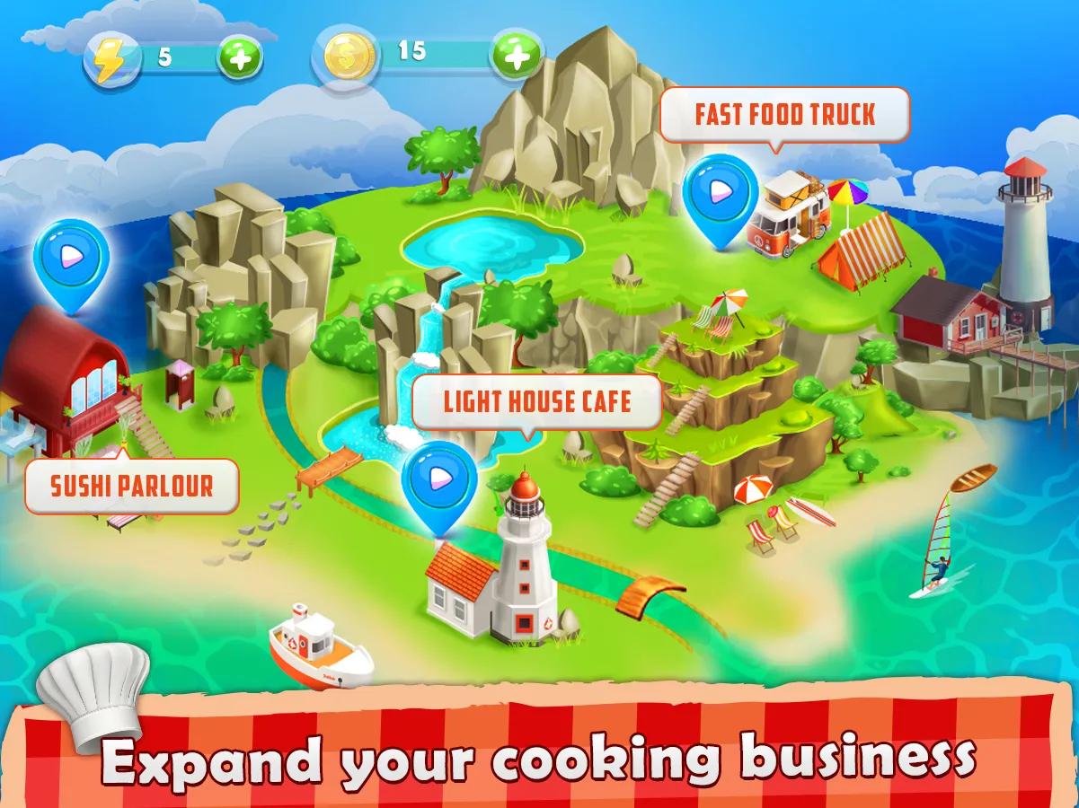 Cooking Island Cooking games | Indus Appstore | Screenshot