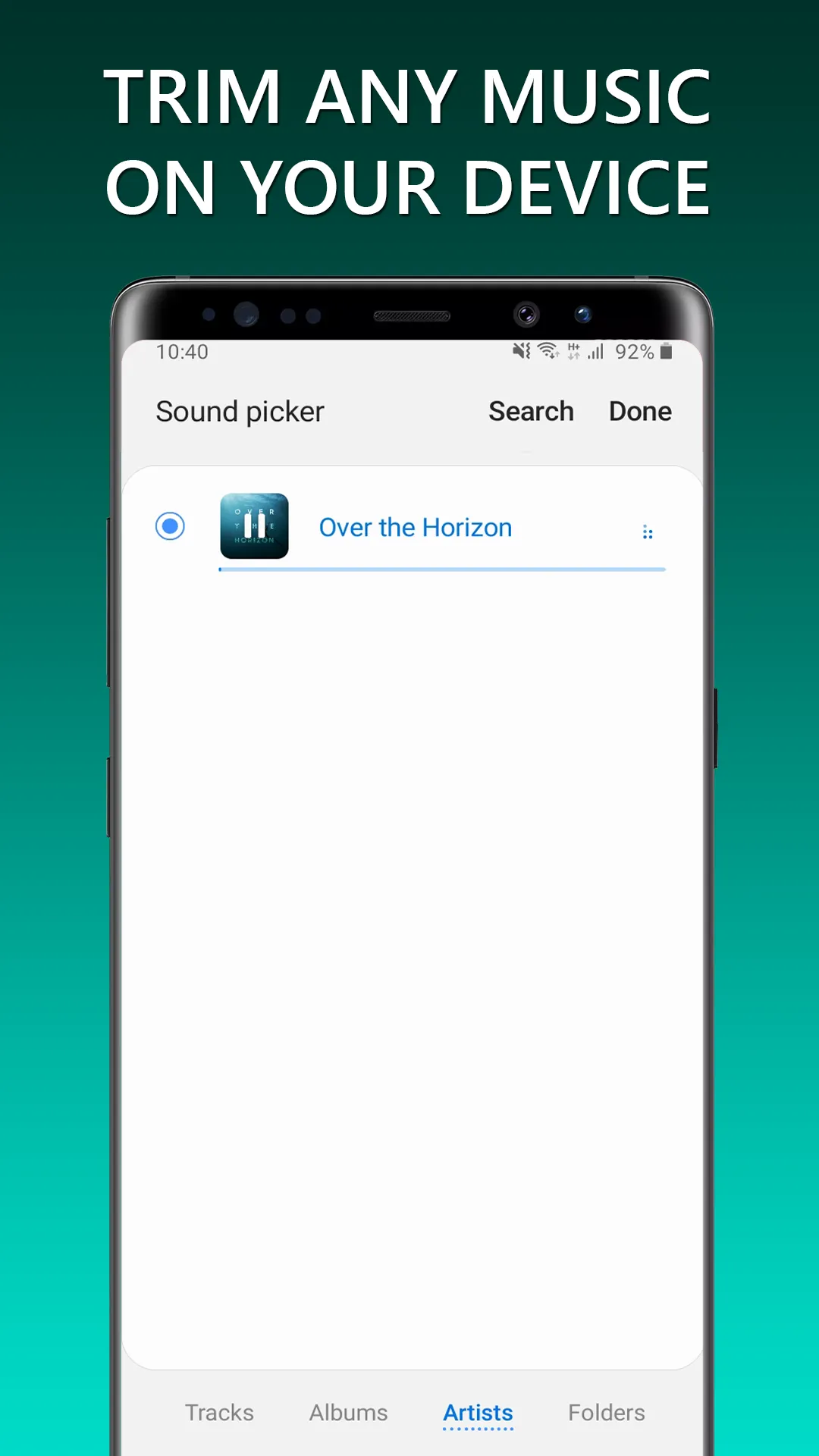 Audio Trimmer: Music, Ringtone | Indus Appstore | Screenshot