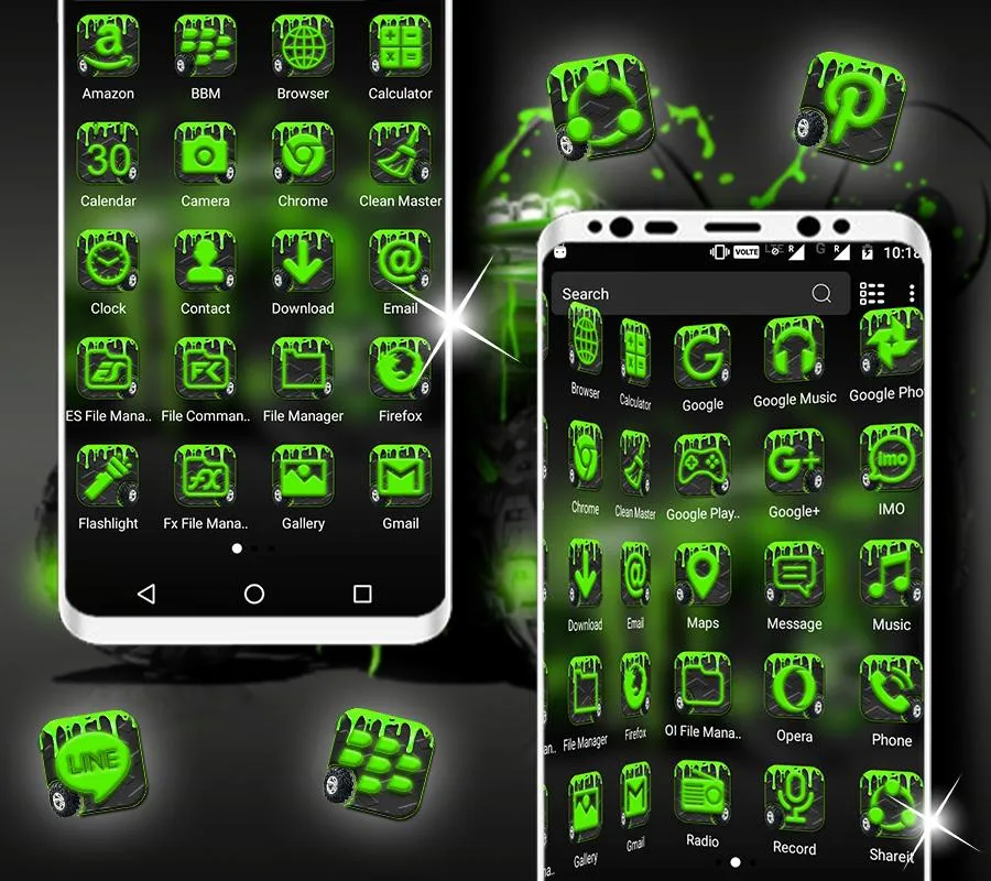 Monster Truck Launcher Theme | Indus Appstore | Screenshot