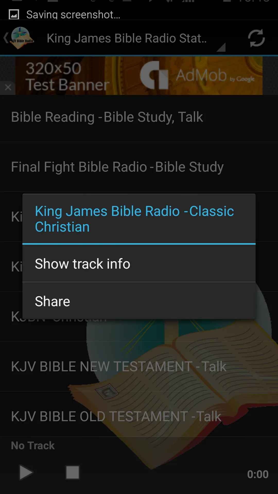 King James Bible Radio | Indus Appstore | Screenshot