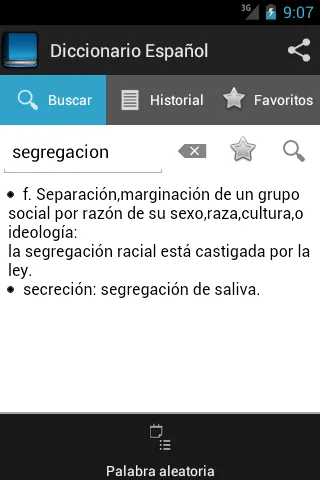 Spanish dictionary | Indus Appstore | Screenshot