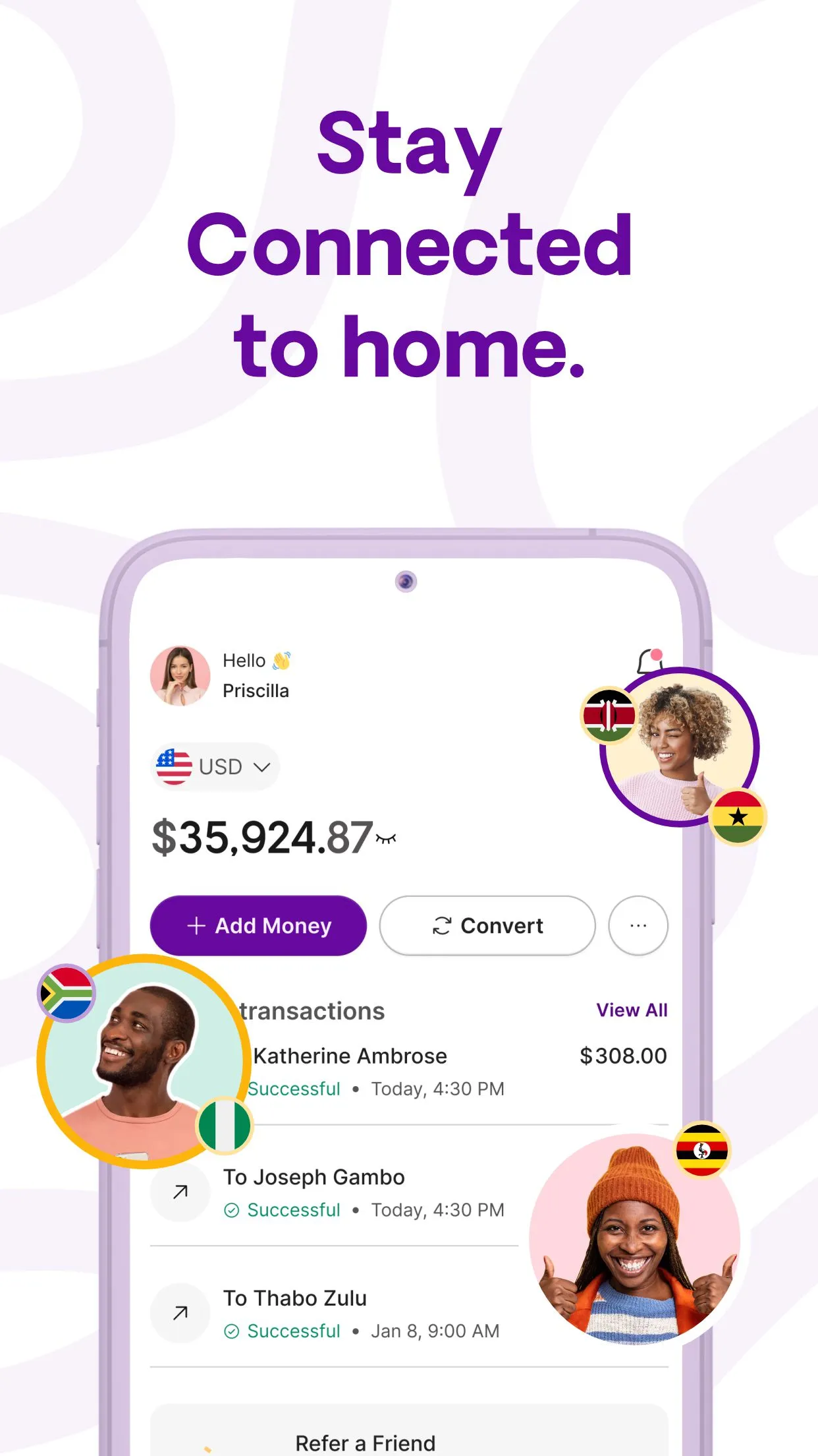 Kredete: Send Money to Africa | Indus Appstore | Screenshot