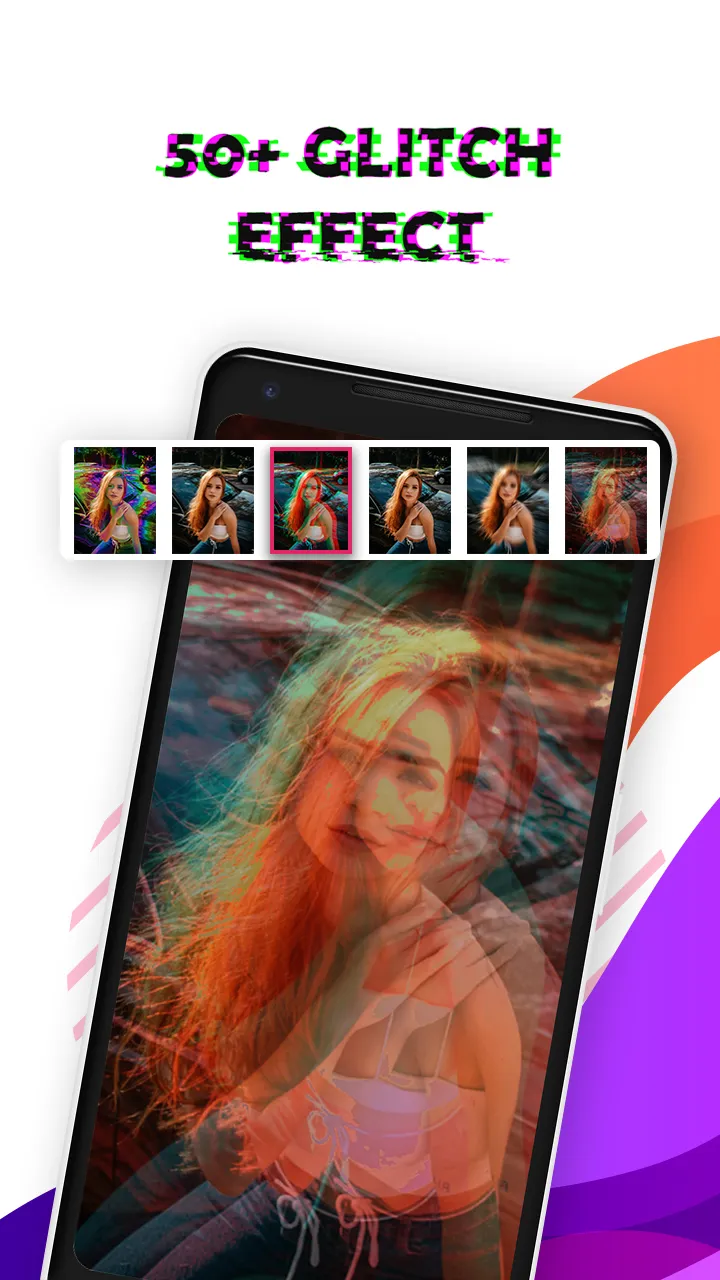 Glitch Video & Photo Effect -  | Indus Appstore | Screenshot