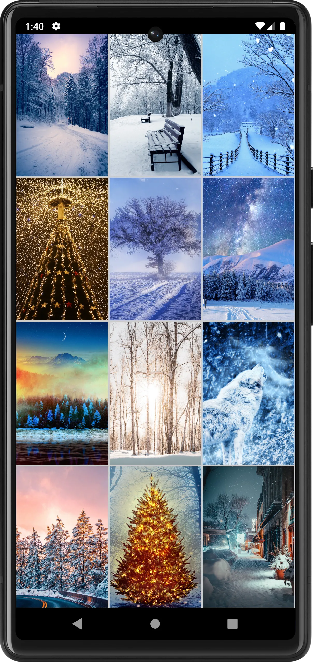 Winter Wallpapers [HD quality] | Indus Appstore | Screenshot