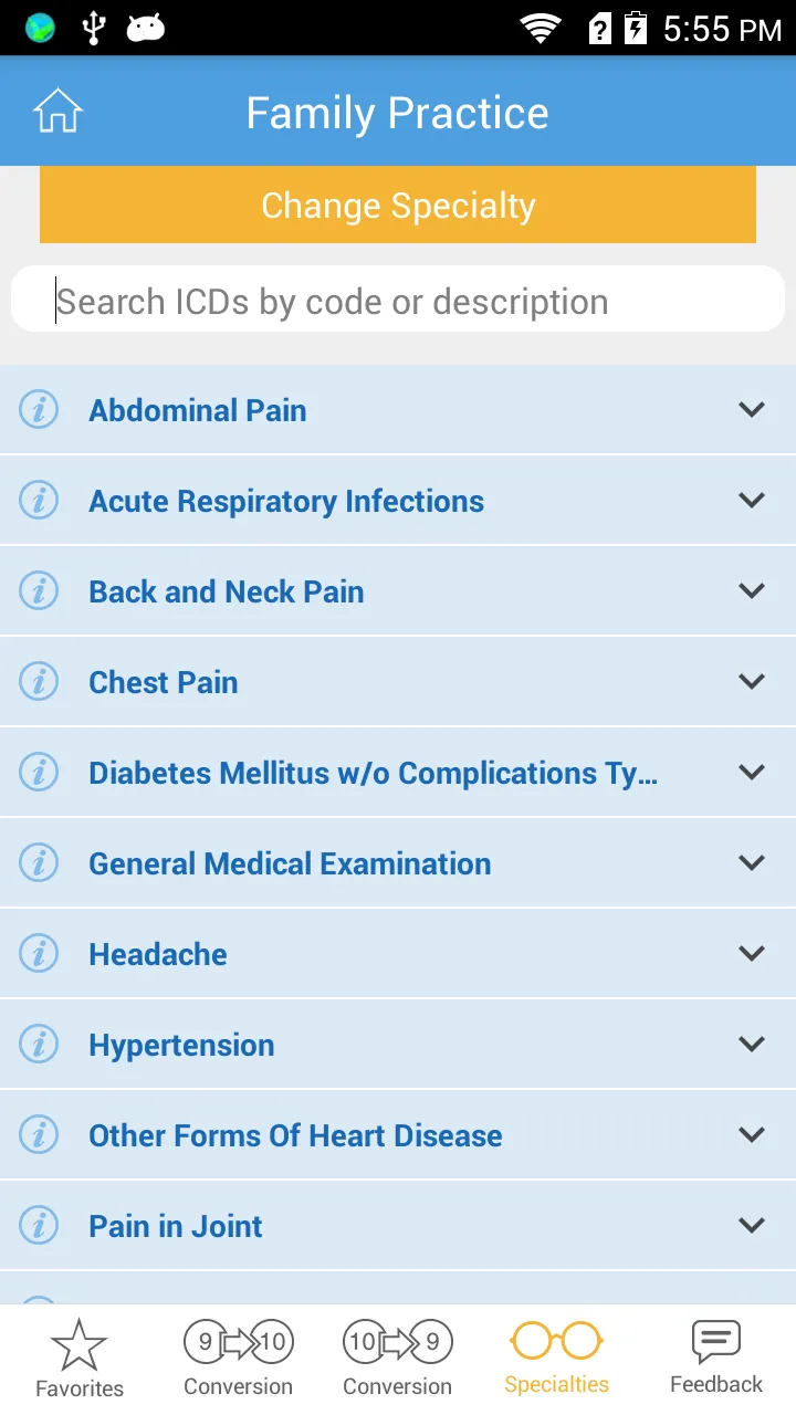 ICD 9-10 | Indus Appstore | Screenshot