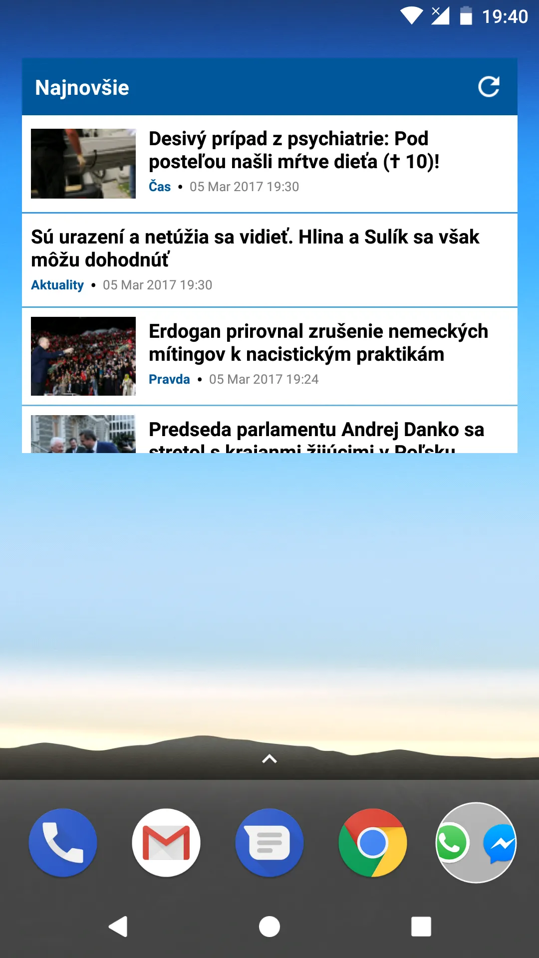 Slovakia News (Správy) | Indus Appstore | Screenshot