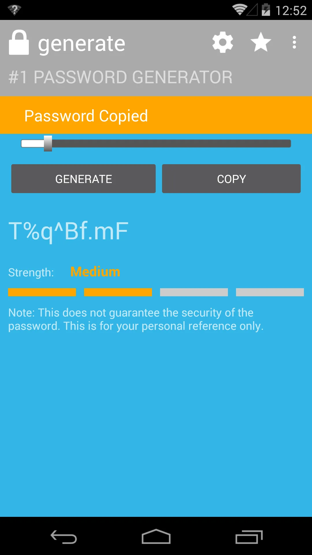 Password Generator | Indus Appstore | Screenshot