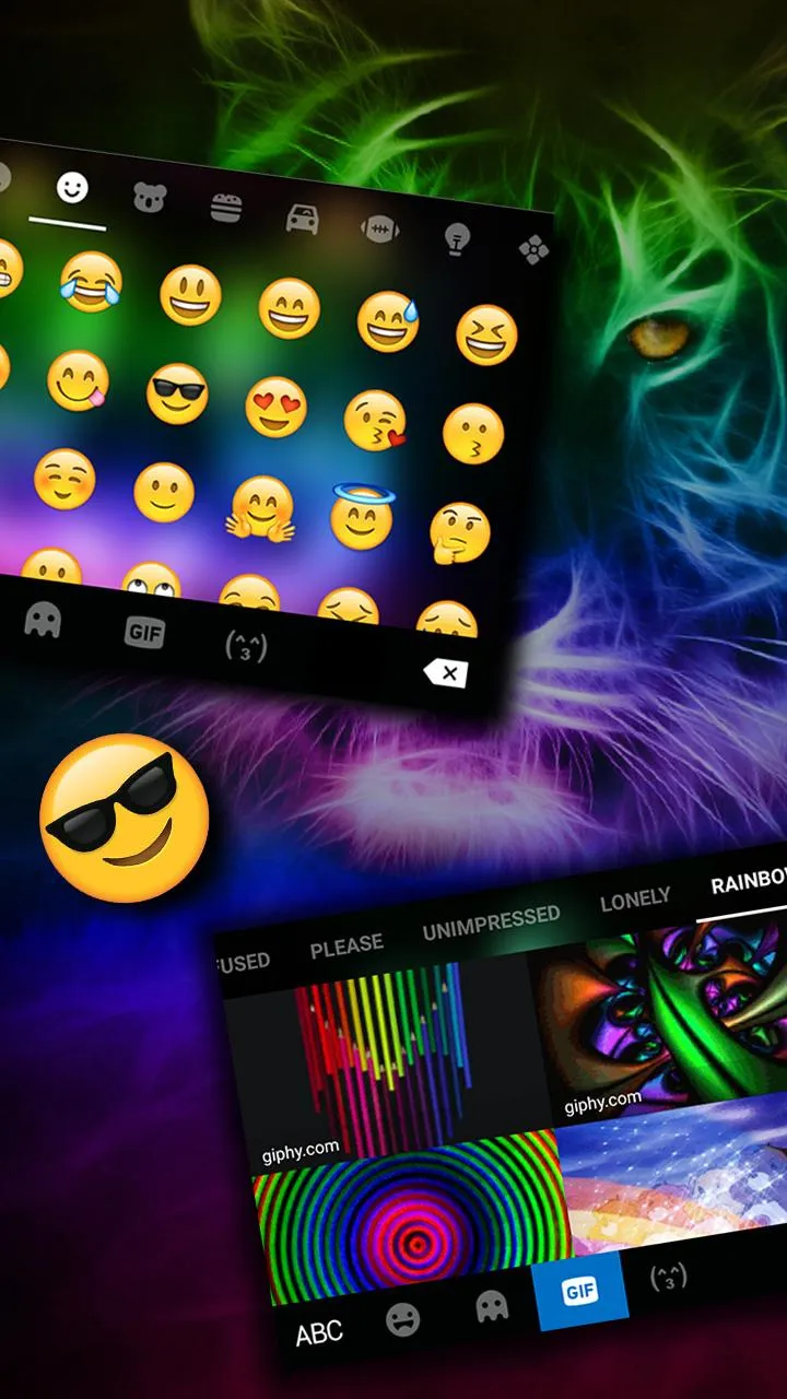 Neon Tiger Theme | Indus Appstore | Screenshot