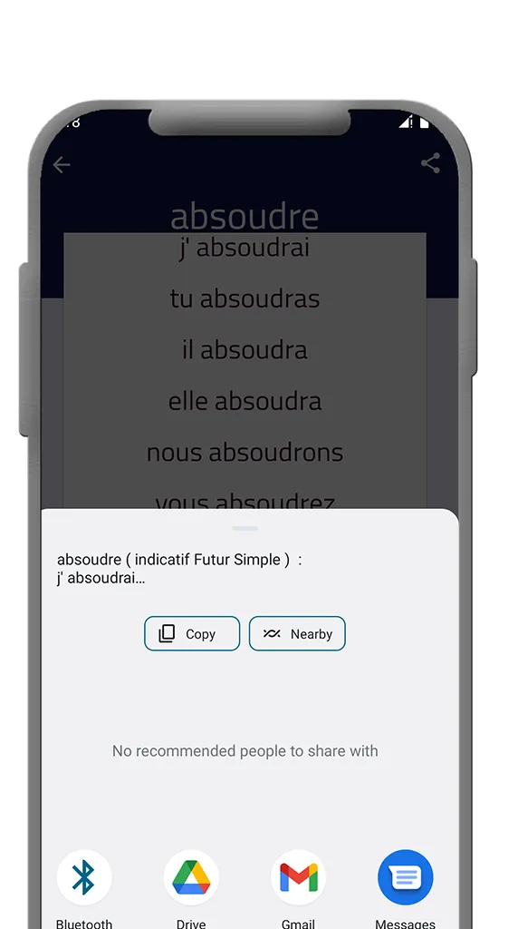 French Verb Conjugator | Indus Appstore | Screenshot