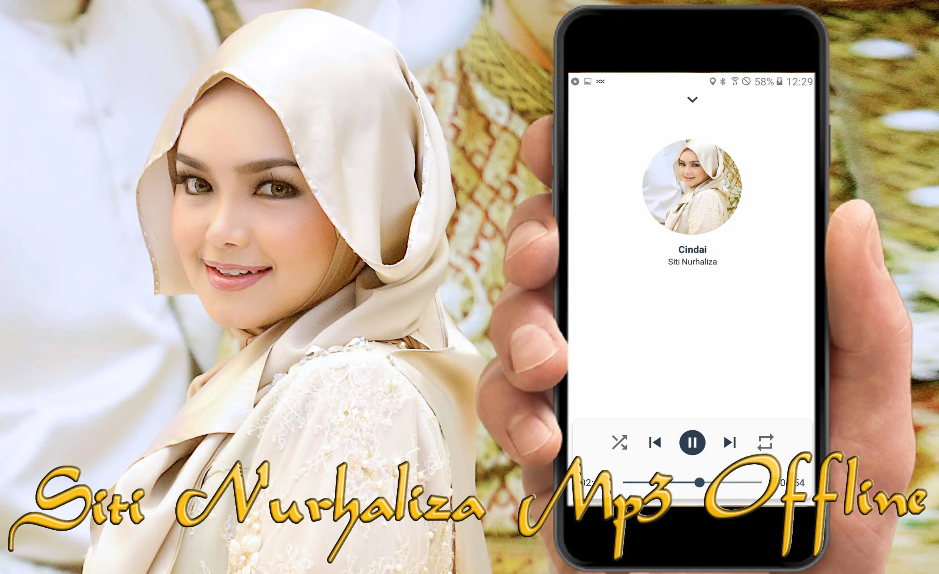 Siti Nurhaliza Mp3 Offline | Indus Appstore | Screenshot