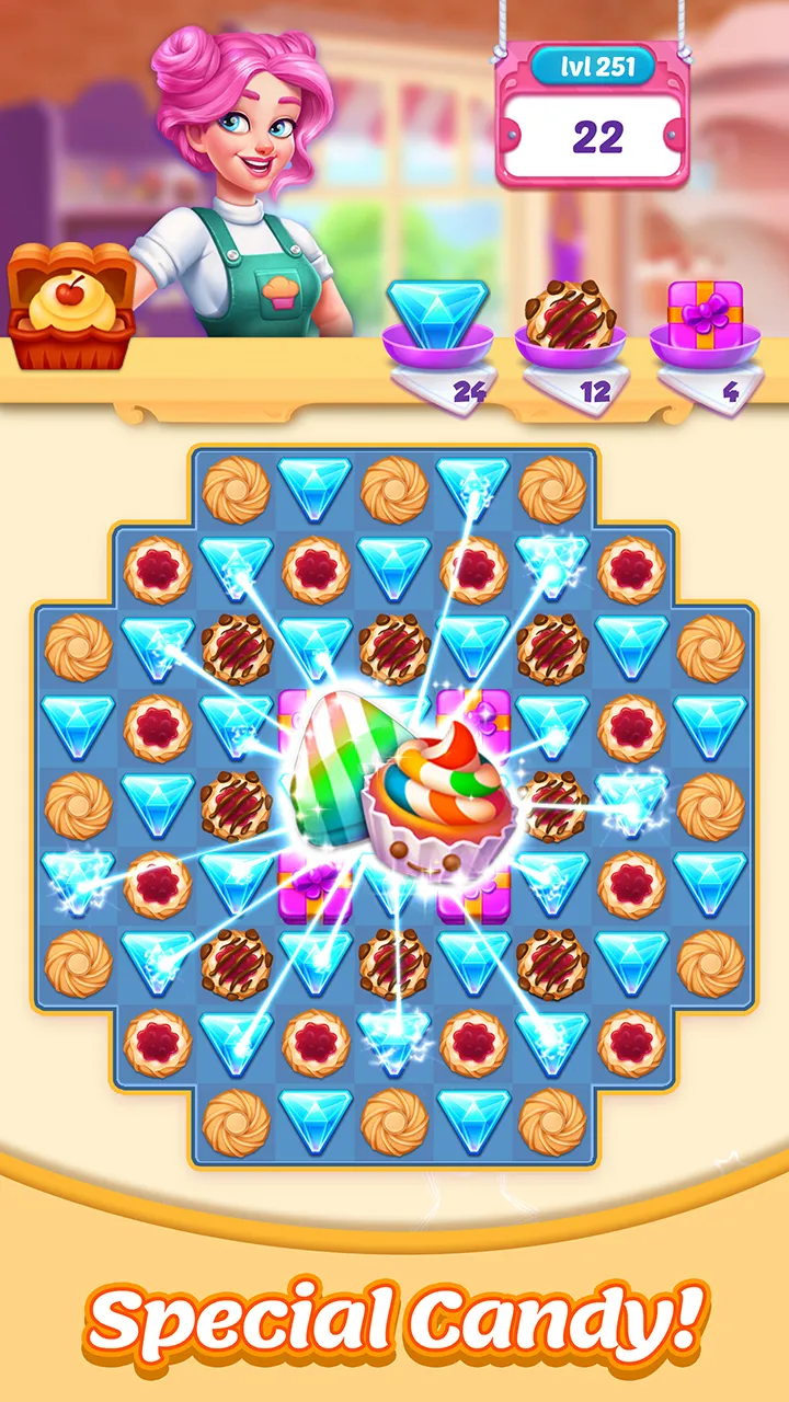 Bonbons Crush Legend - Match 3 | Indus Appstore | Screenshot