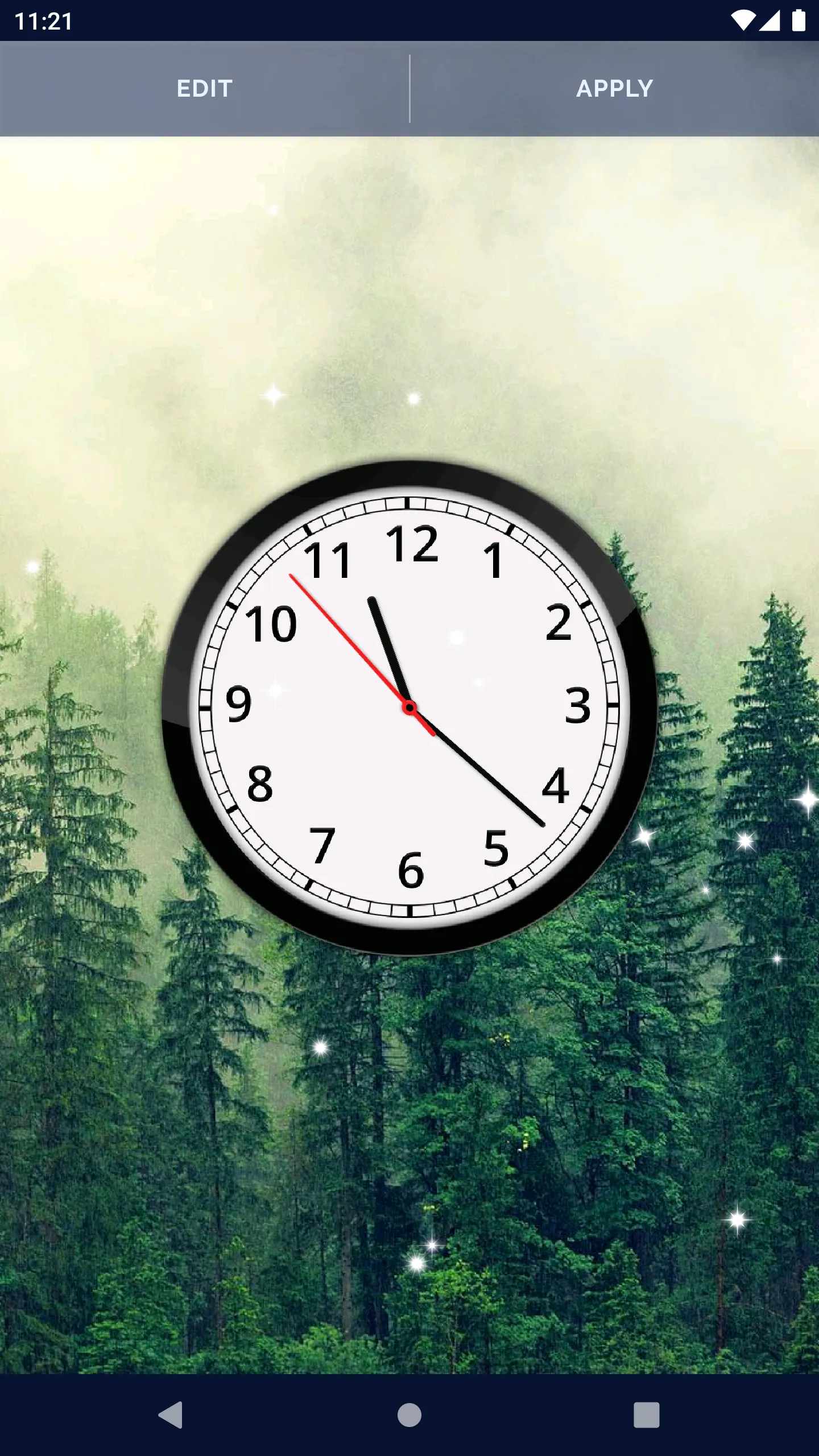 Classic Clock Wallpaper | Indus Appstore | Screenshot