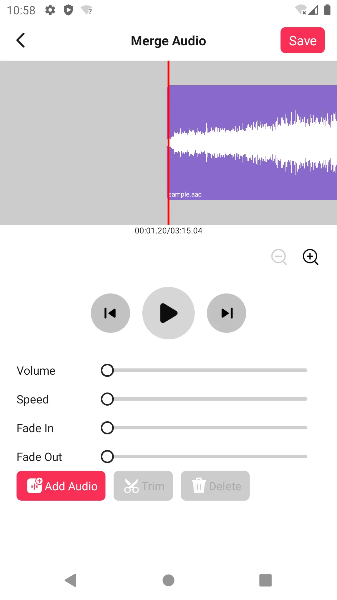 Audio Editor & Music Editor | Indus Appstore | Screenshot