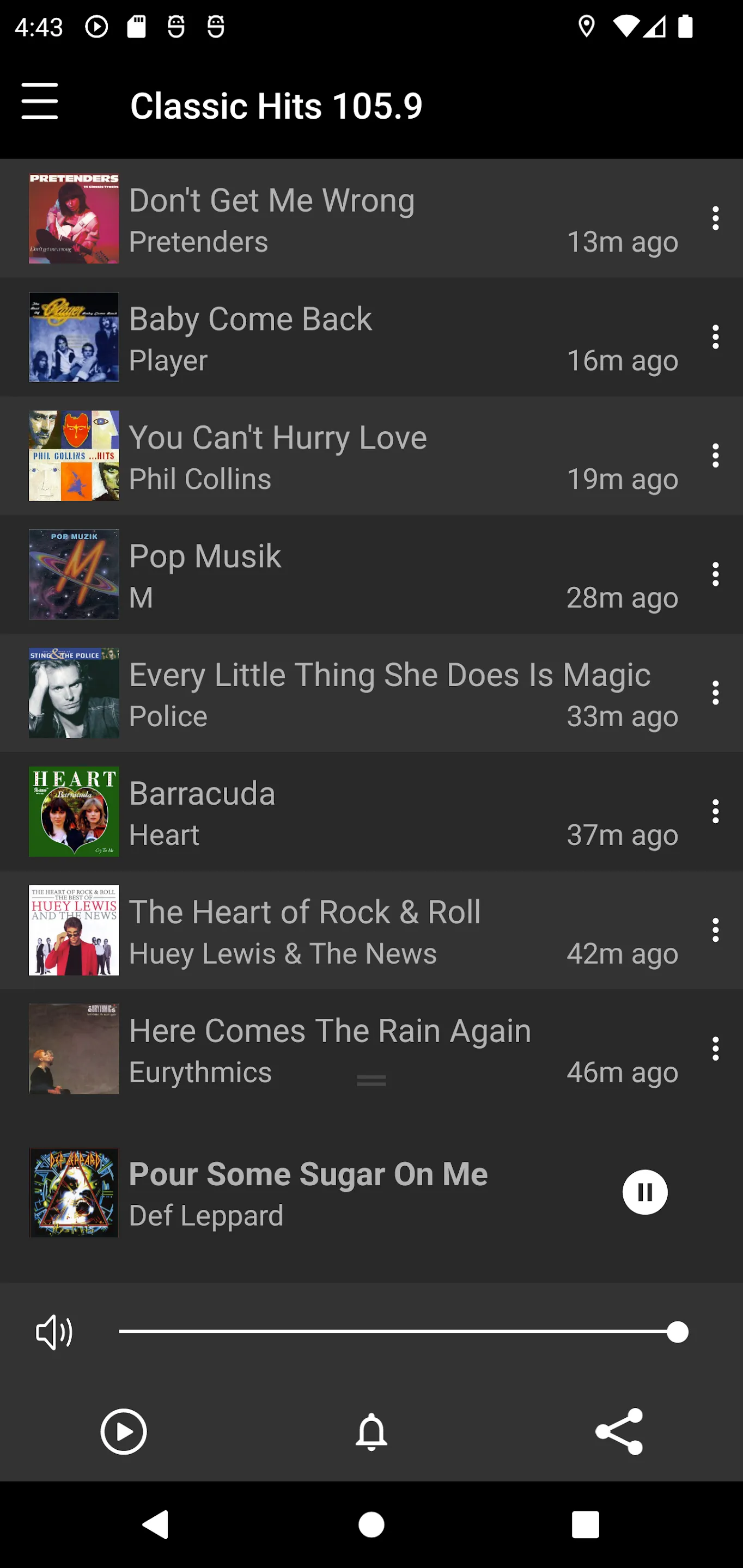 Classic Hits 105.9 | Indus Appstore | Screenshot