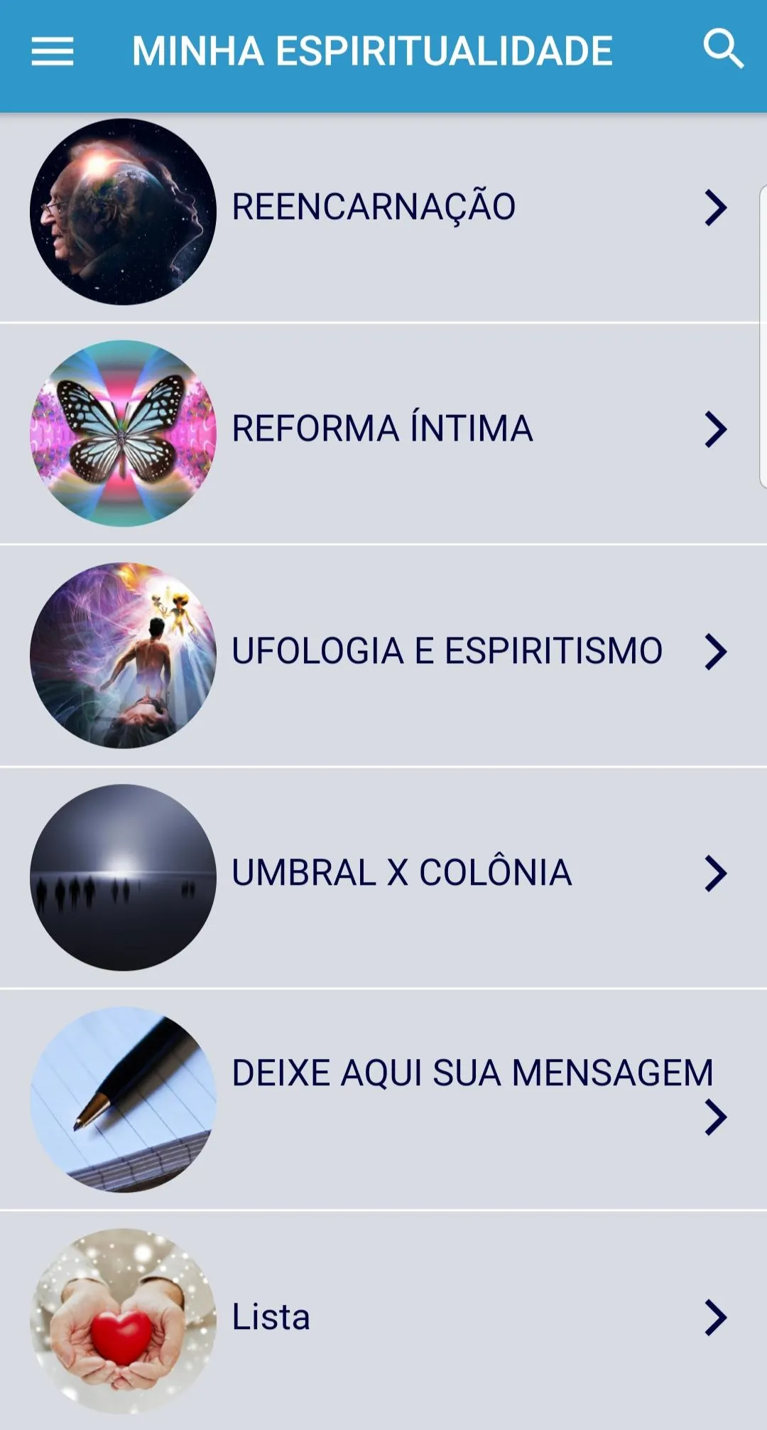 MINHA ESPIRITUALIDADE ESPÍRITA | Indus Appstore | Screenshot