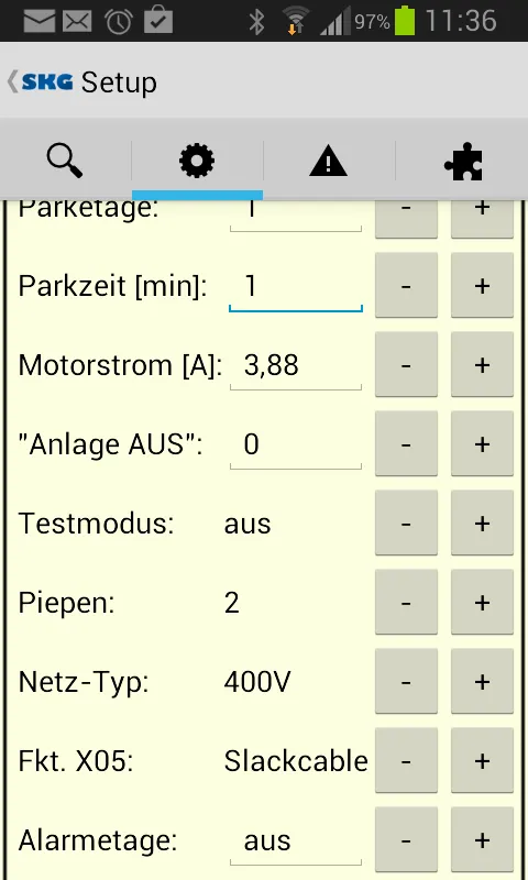 SKG-AS3 Aufzugssteuerung | Indus Appstore | Screenshot