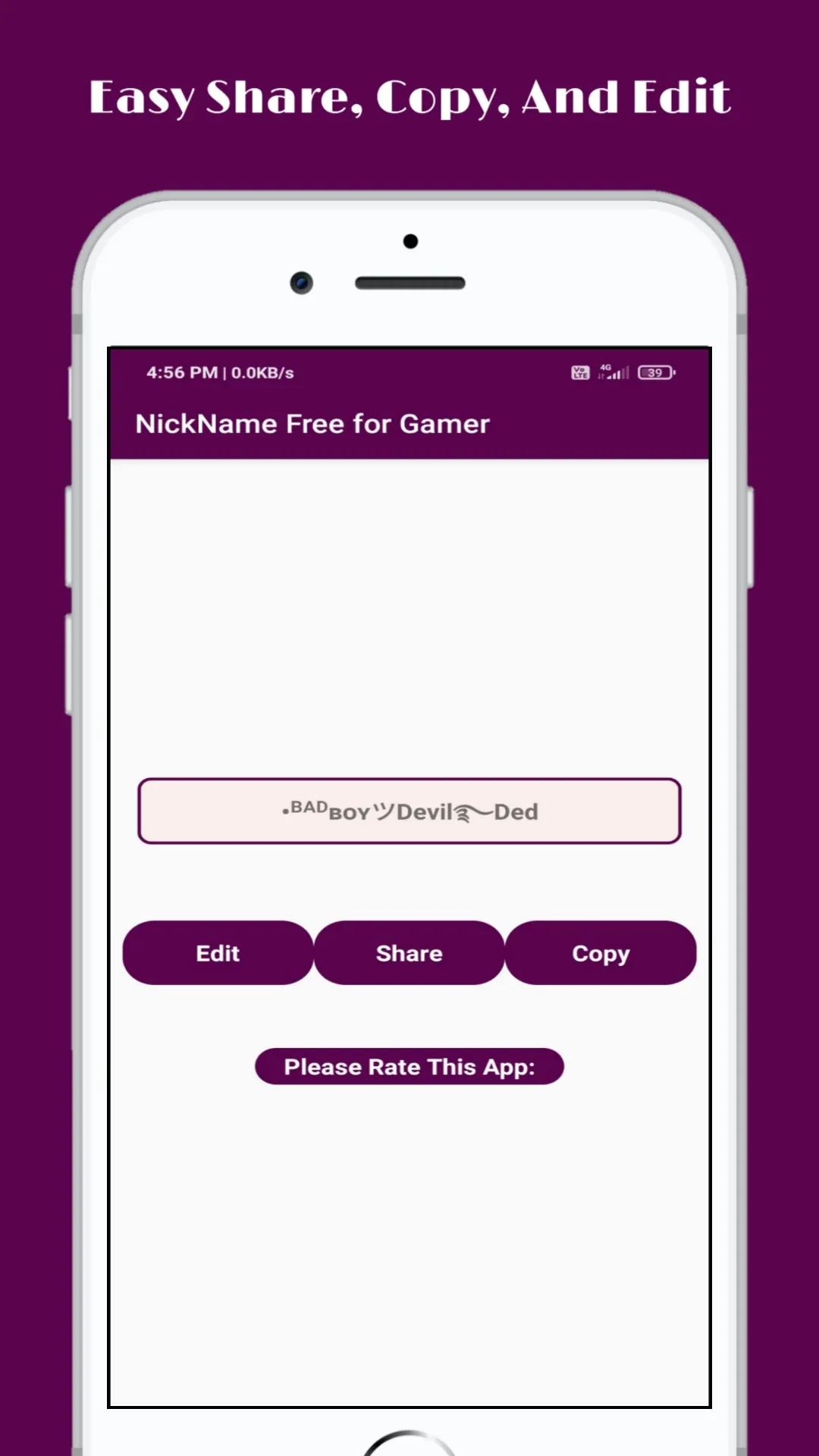 Nickname Generator : For Gamer | Indus Appstore | Screenshot