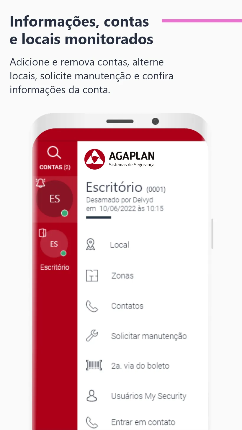 Agaplan My Security | Indus Appstore | Screenshot