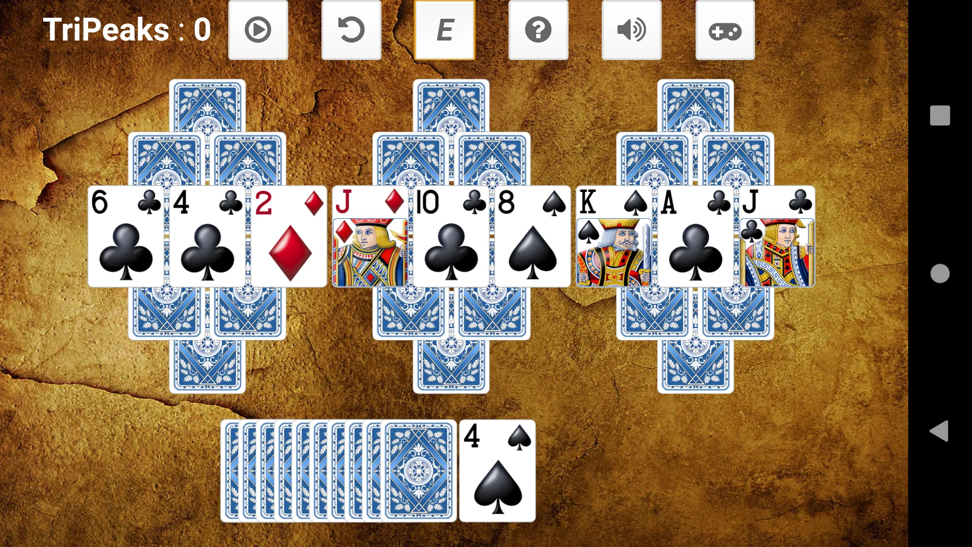 Tri-Peaks Solitaire | Indus Appstore | Screenshot