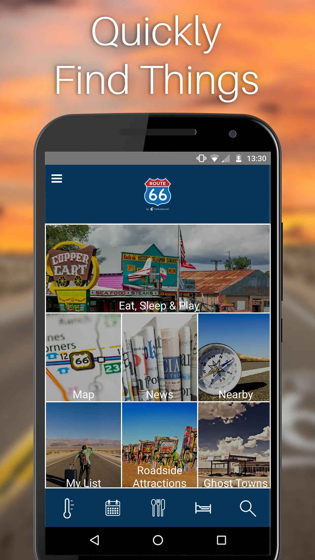 Route 66 Travel Guide | Indus Appstore | Screenshot