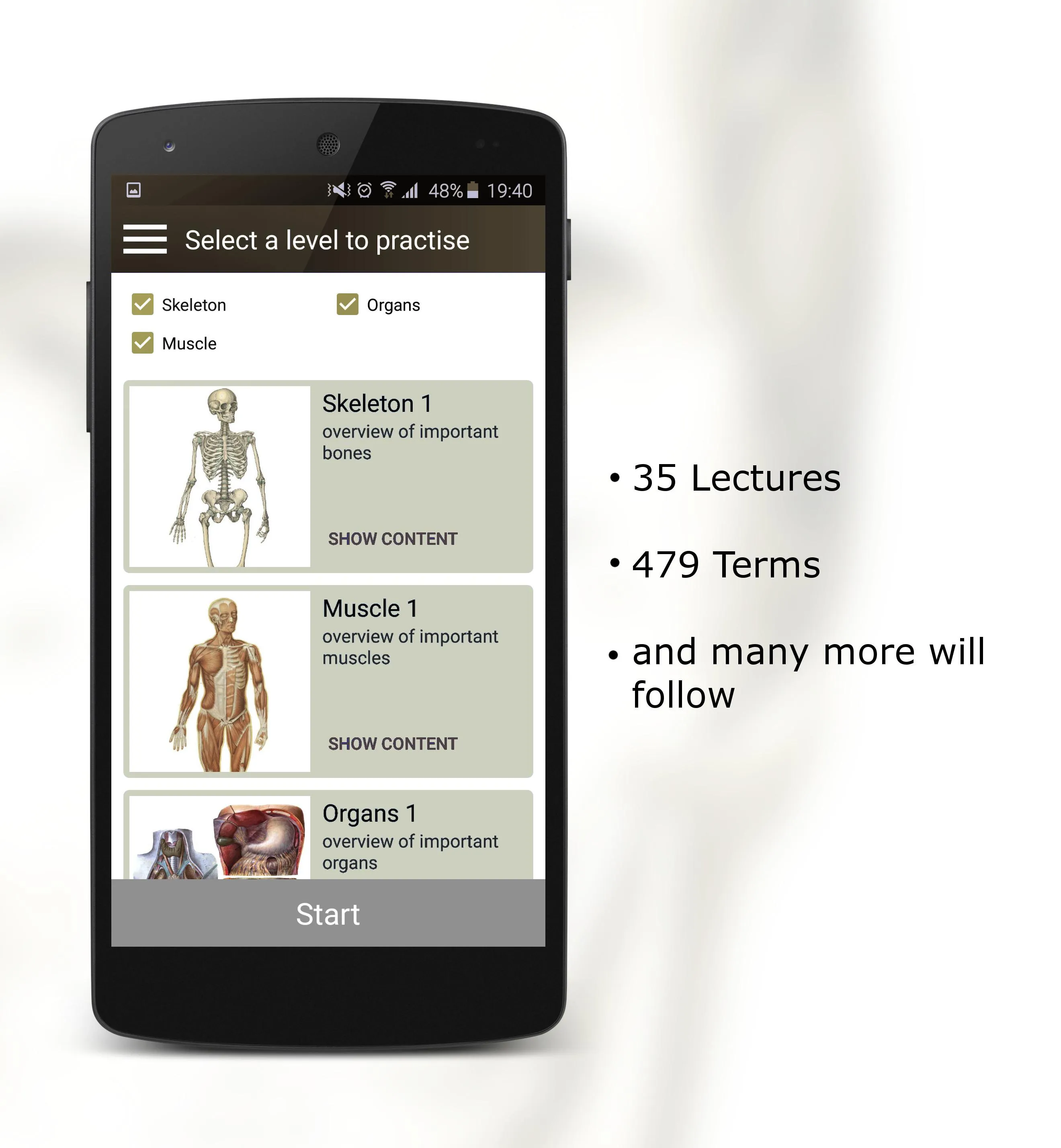 Anatomy Quiz | Indus Appstore | Screenshot