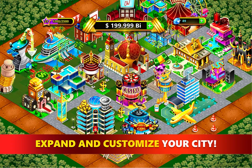 Fantasy Las Vegas: Build City | Indus Appstore | Screenshot