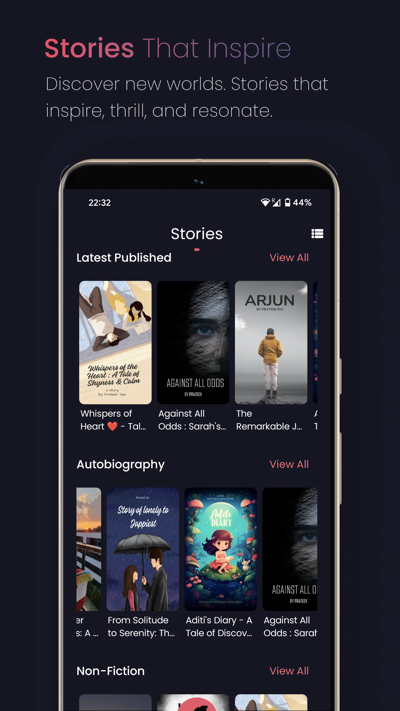 Apoet - Poem, Tales, Stories | Indus Appstore | Screenshot