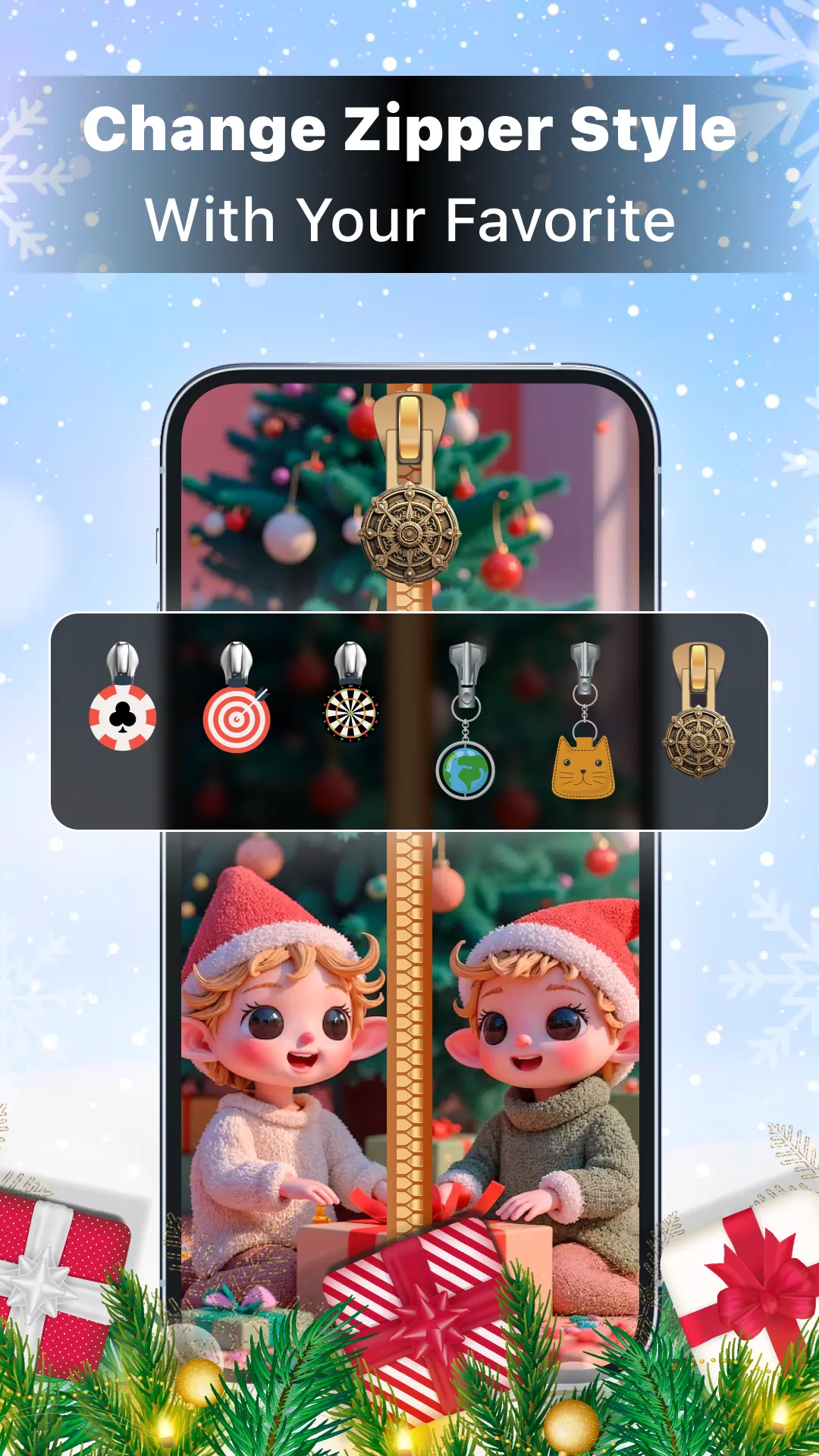 Zipper Lock Screen - Zip Lock | Indus Appstore | Screenshot
