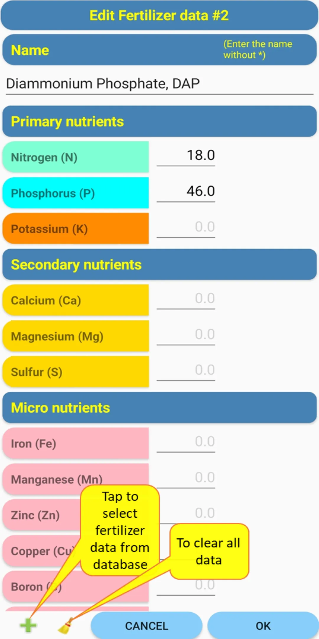 Fertilizer mixer lite | Indus Appstore | Screenshot