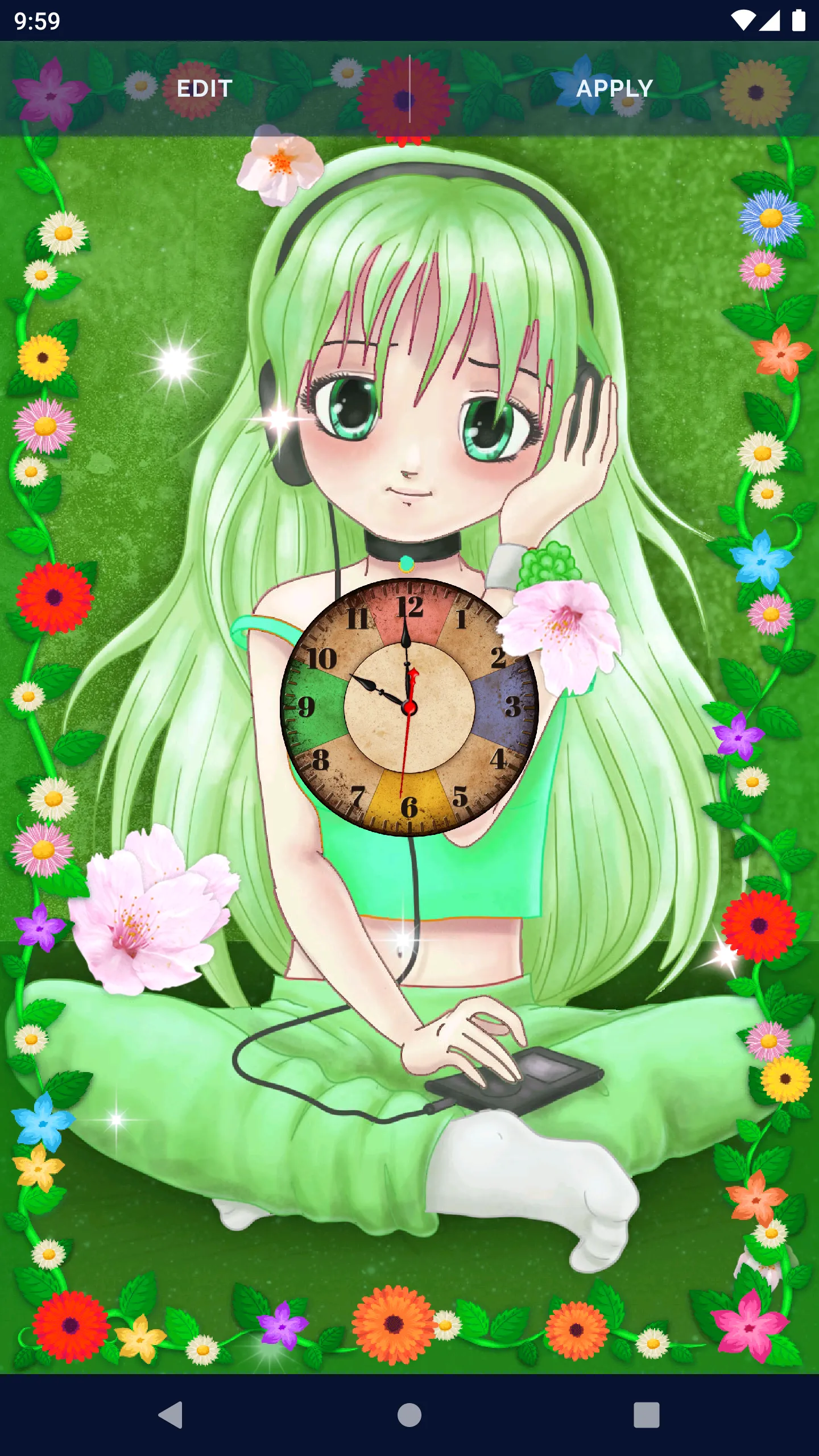 Anime Sakura Live Wallpaper | Indus Appstore | Screenshot