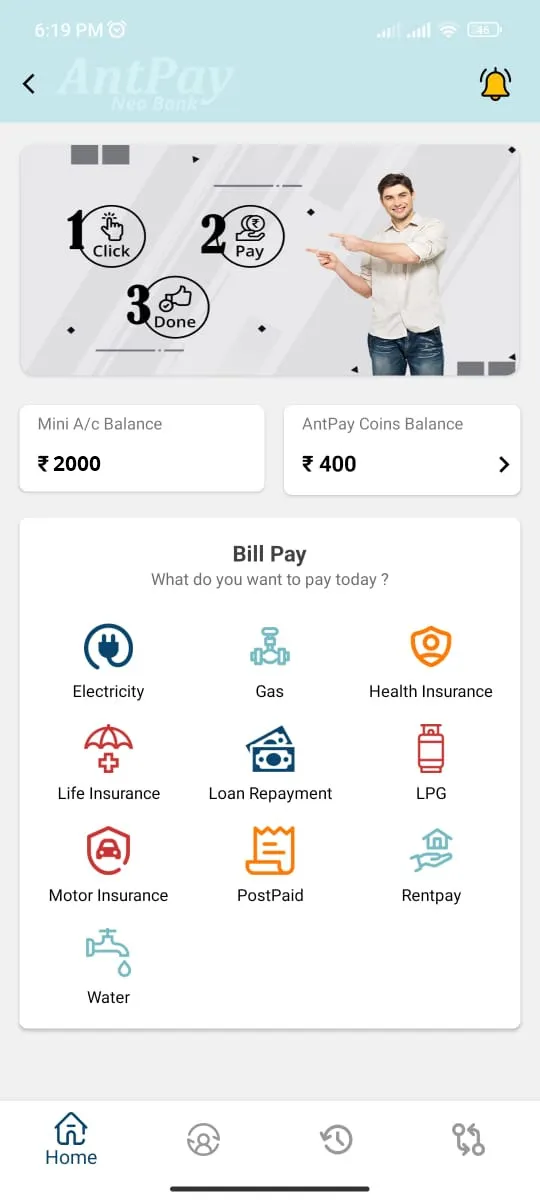 AntPay: Wallet, BillPay & more | Indus Appstore | Screenshot