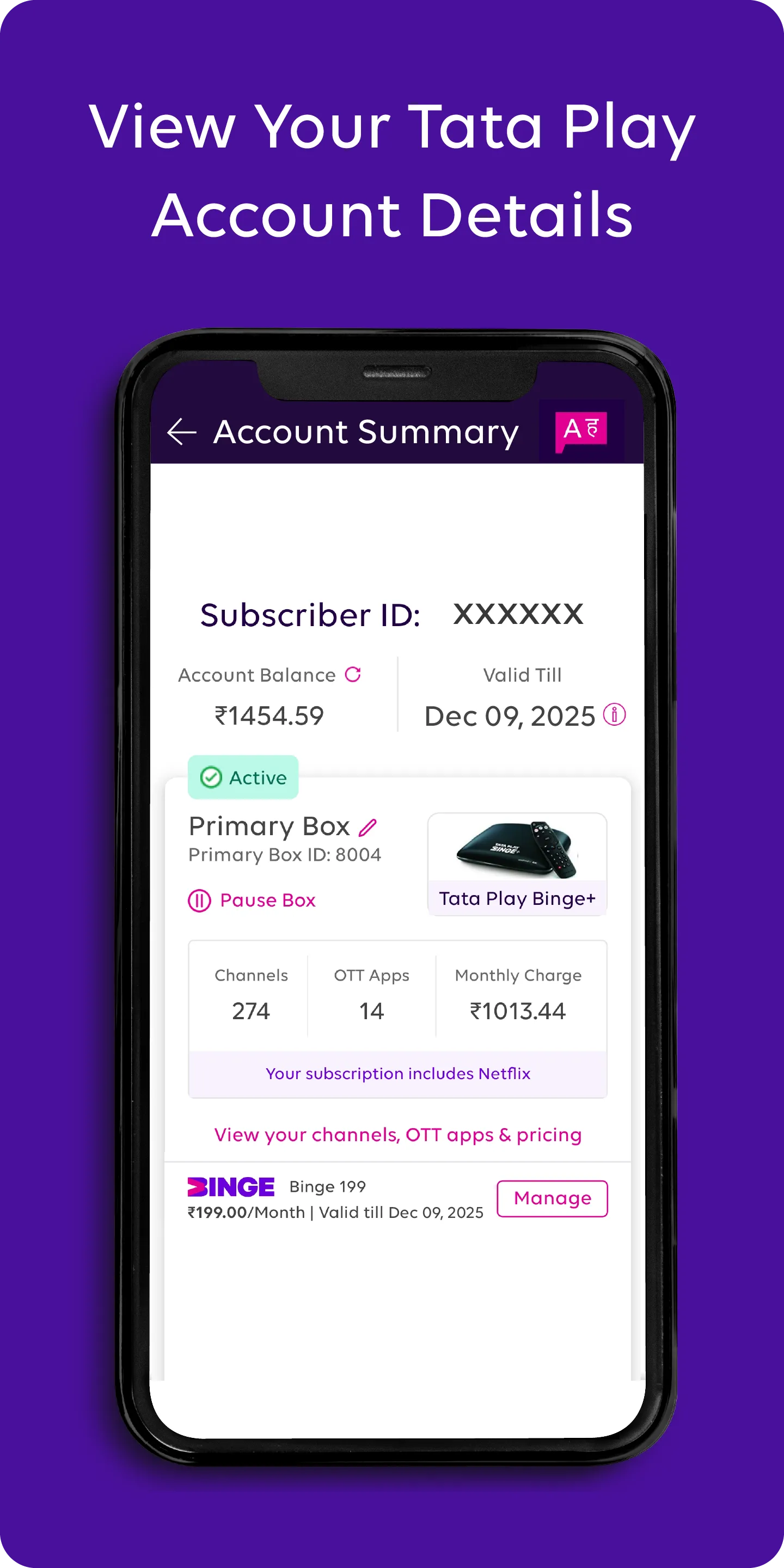 Tata Play - Live TV & DTH Pack | Indus Appstore | Screenshot