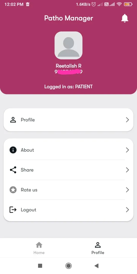 Patho Manager | Indus Appstore | Screenshot