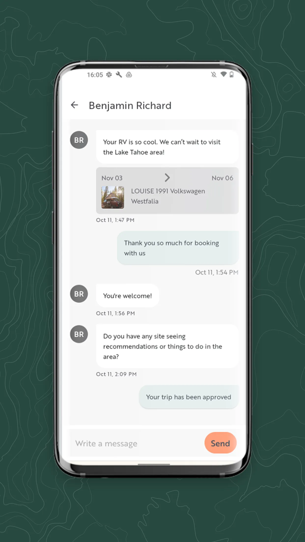 Outdoorsy Host - Rent your RV | Indus Appstore | Screenshot
