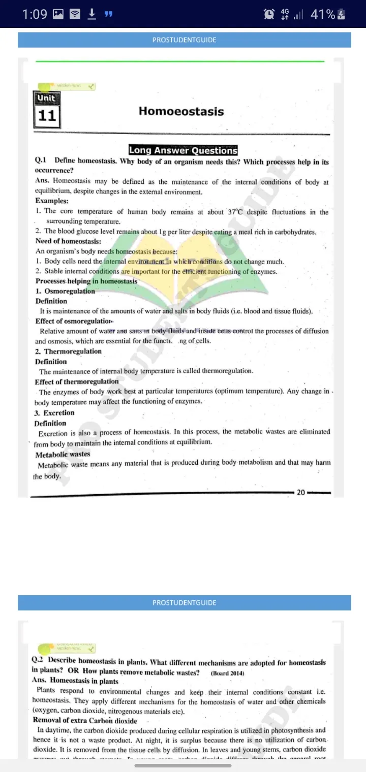 10th class biology notes | Indus Appstore | Screenshot