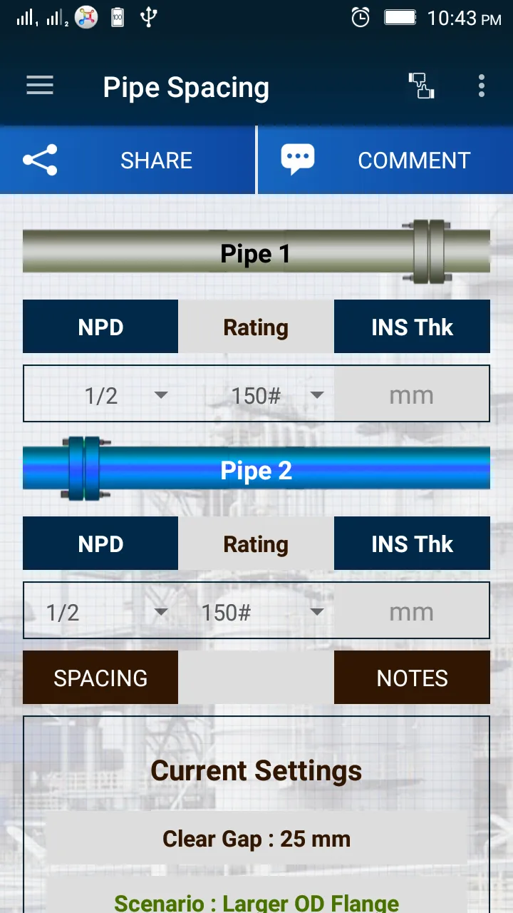 Piping Calculators | Indus Appstore | Screenshot