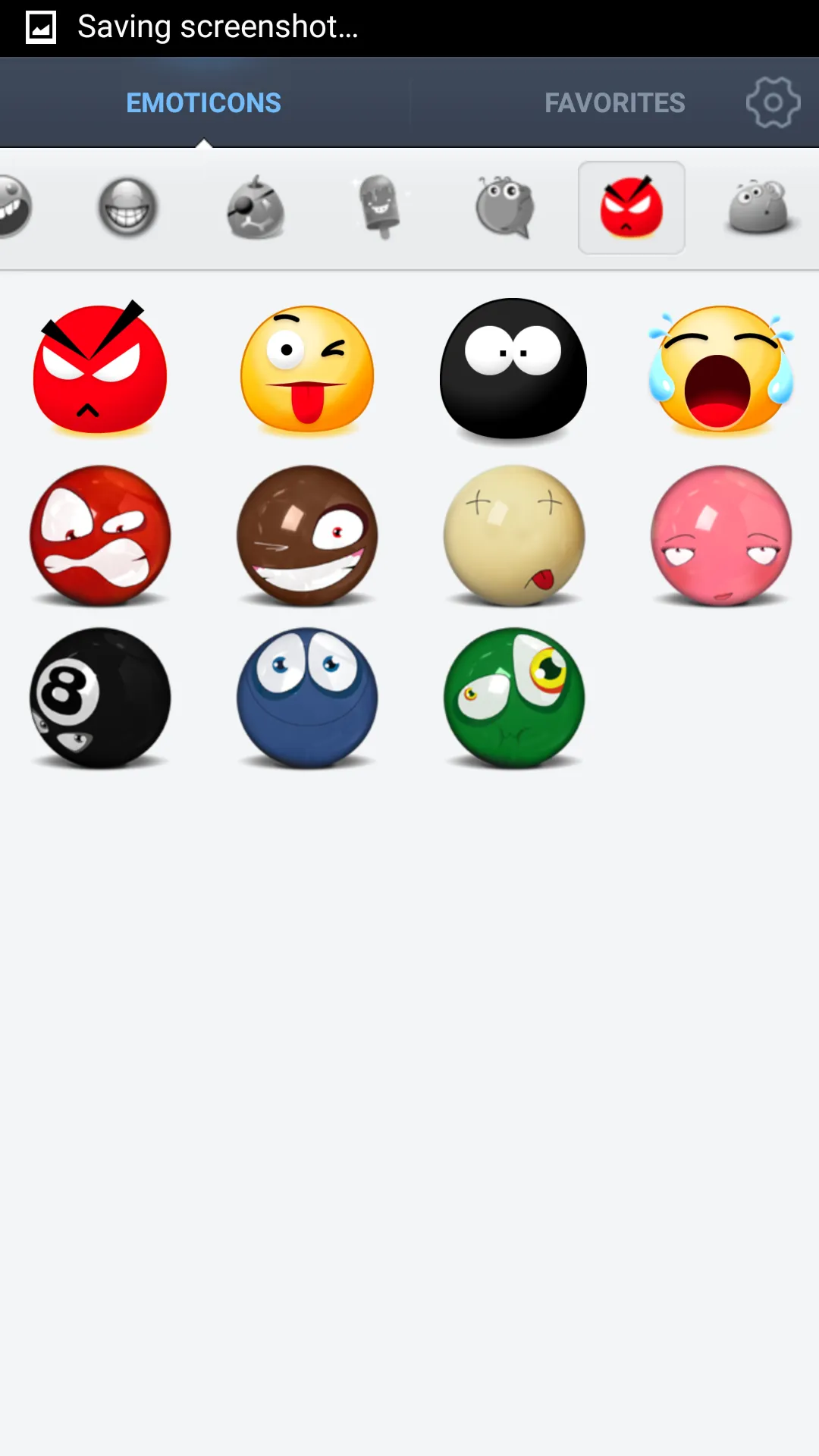 IFace Emoticons Stickers | Indus Appstore | Screenshot