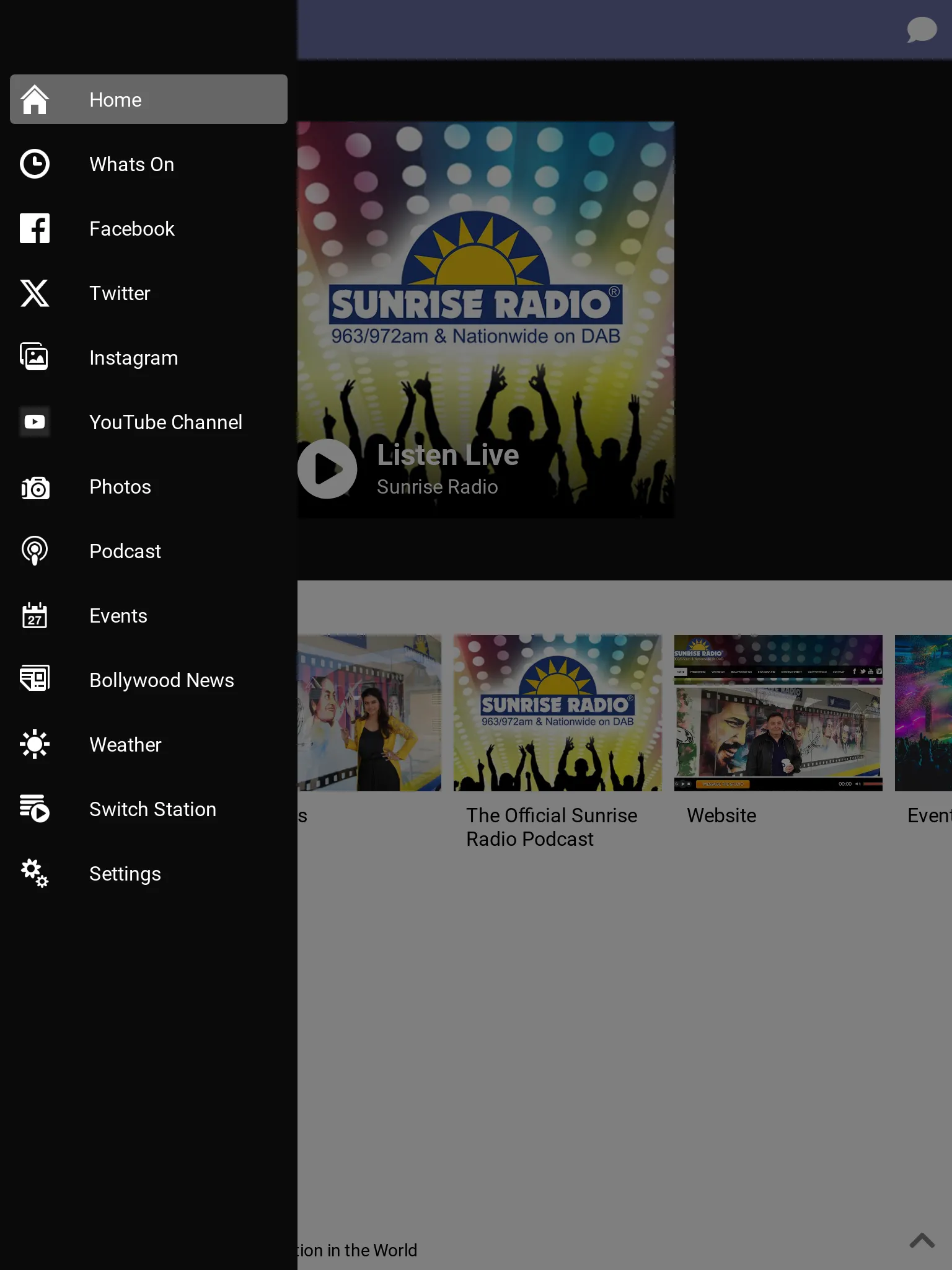 Sunrise Radio National | Indus Appstore | Screenshot