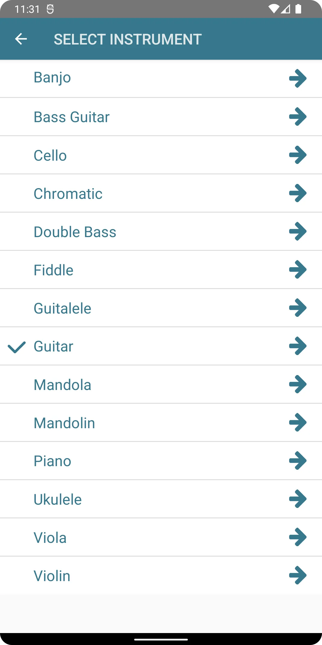 Braw Chromatic Tuner | Indus Appstore | Screenshot