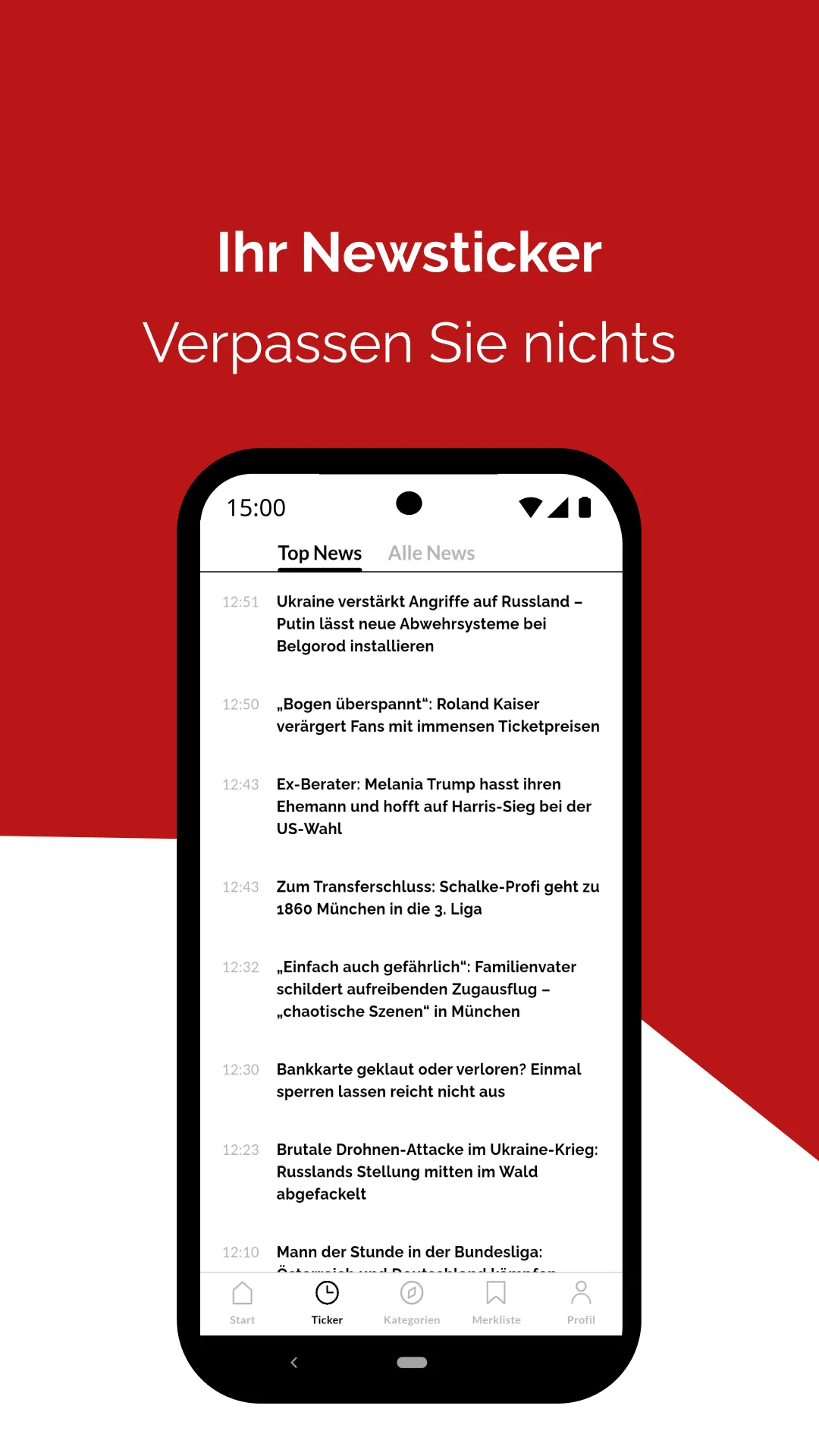 Wetterauer Zeitung News | Indus Appstore | Screenshot