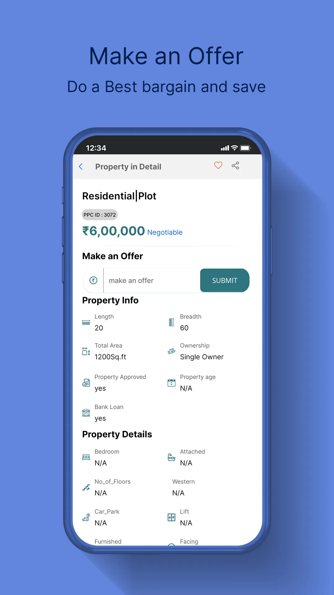 Pondy Property : Buy-Sell app | Indus Appstore | Screenshot