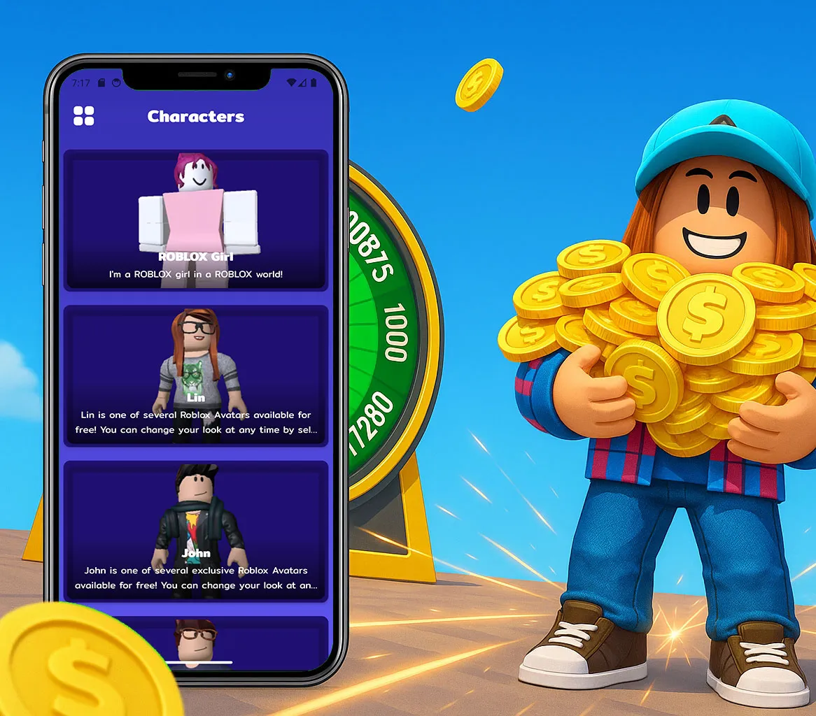 Robux and Skins for Roblox | Indus Appstore | Screenshot