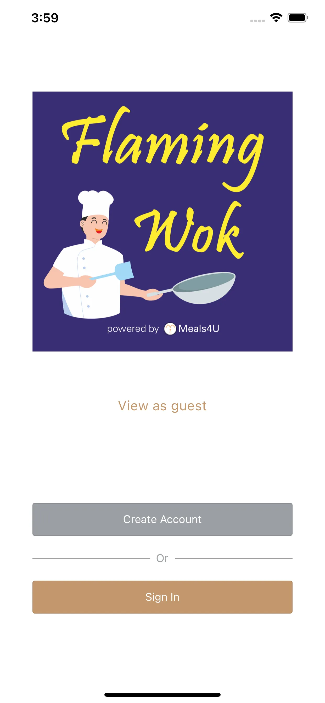 Flaming Wok Cambridge | Indus Appstore | Screenshot