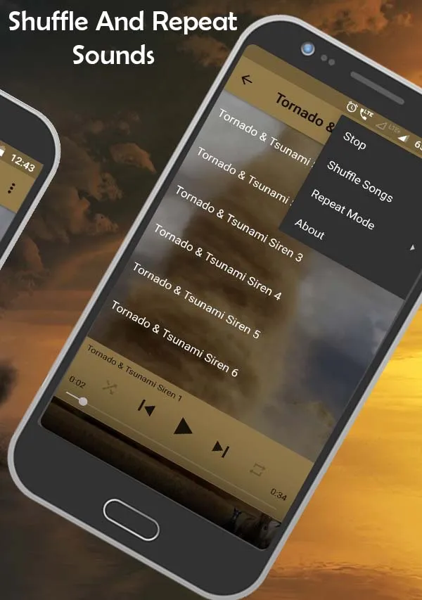 Tornado & Tsunami Sirens | Indus Appstore | Screenshot
