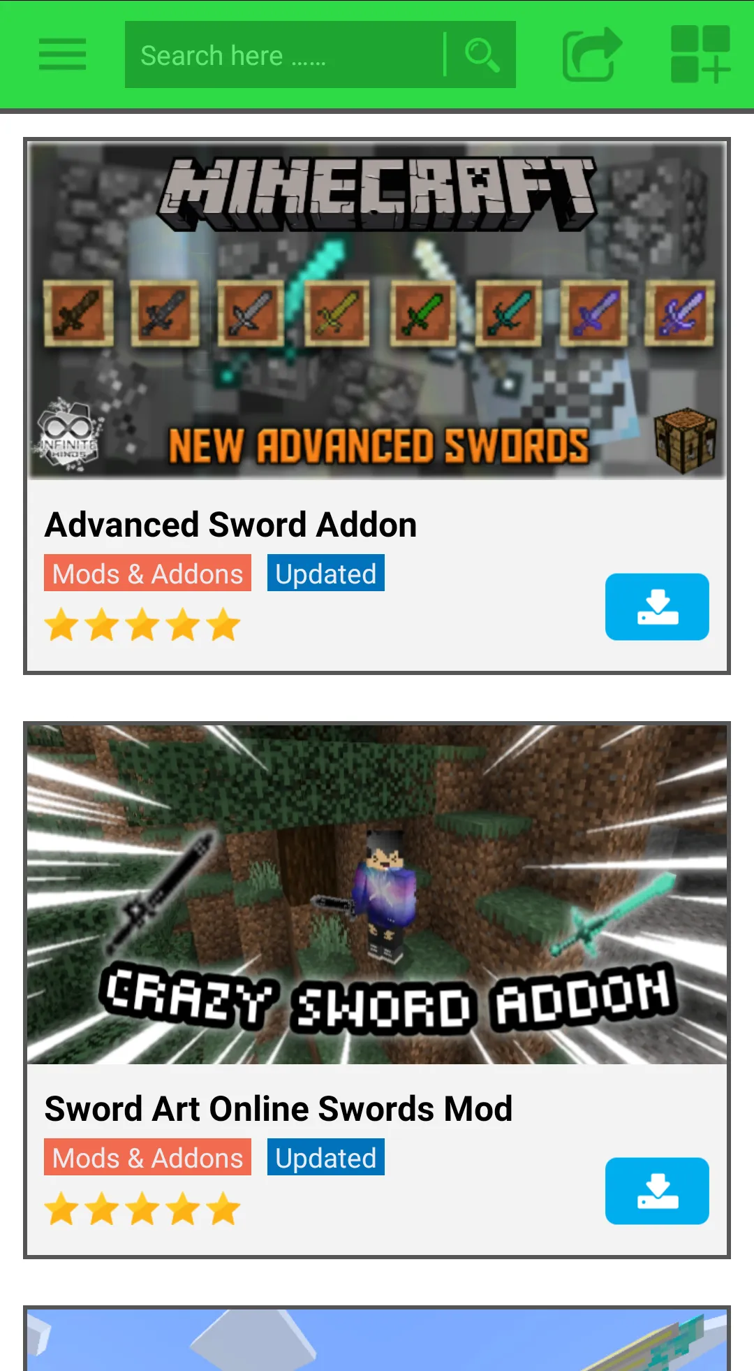 Sword MOD | Indus Appstore | Screenshot