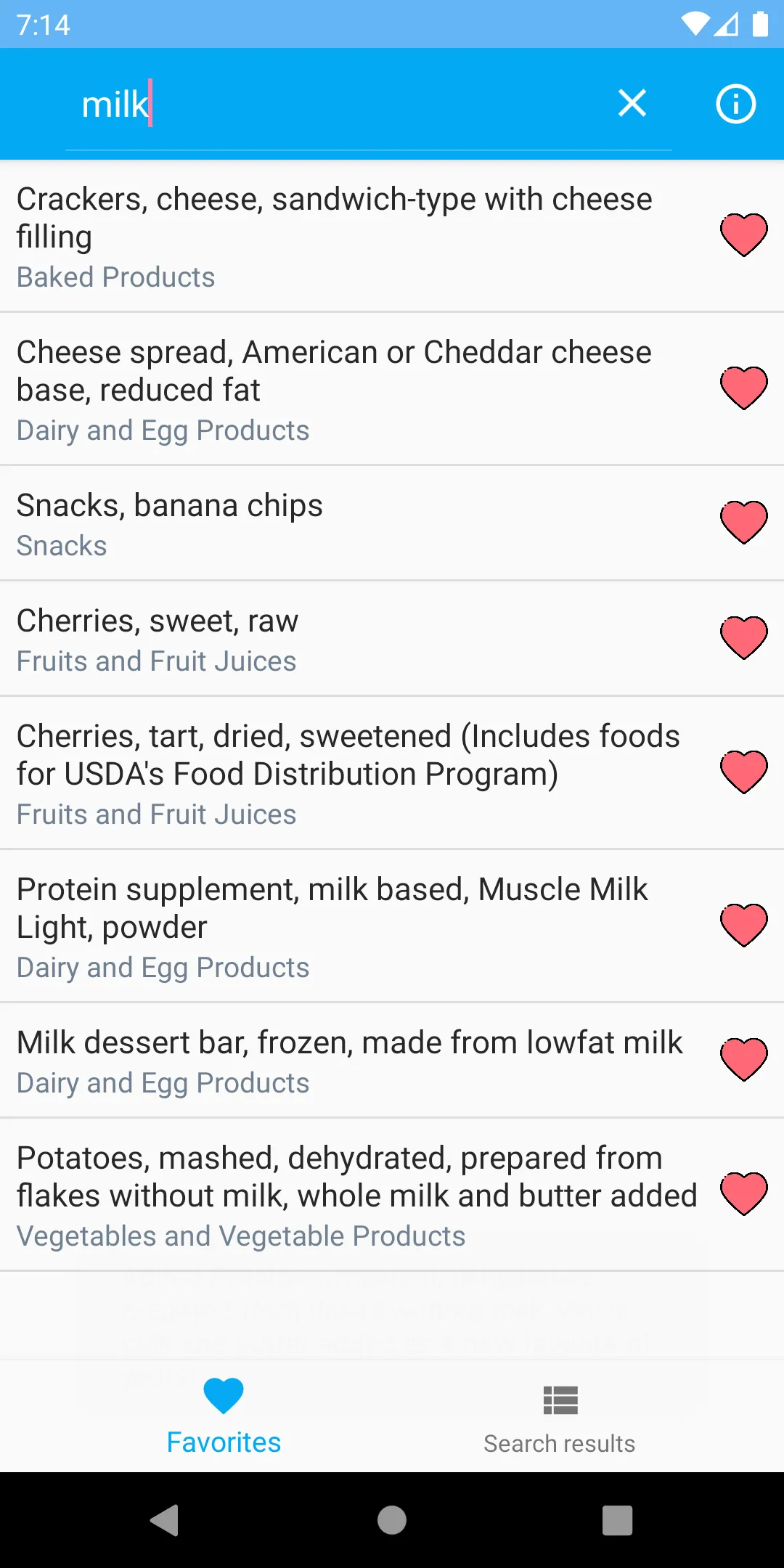 Nutritional Value | Indus Appstore | Screenshot