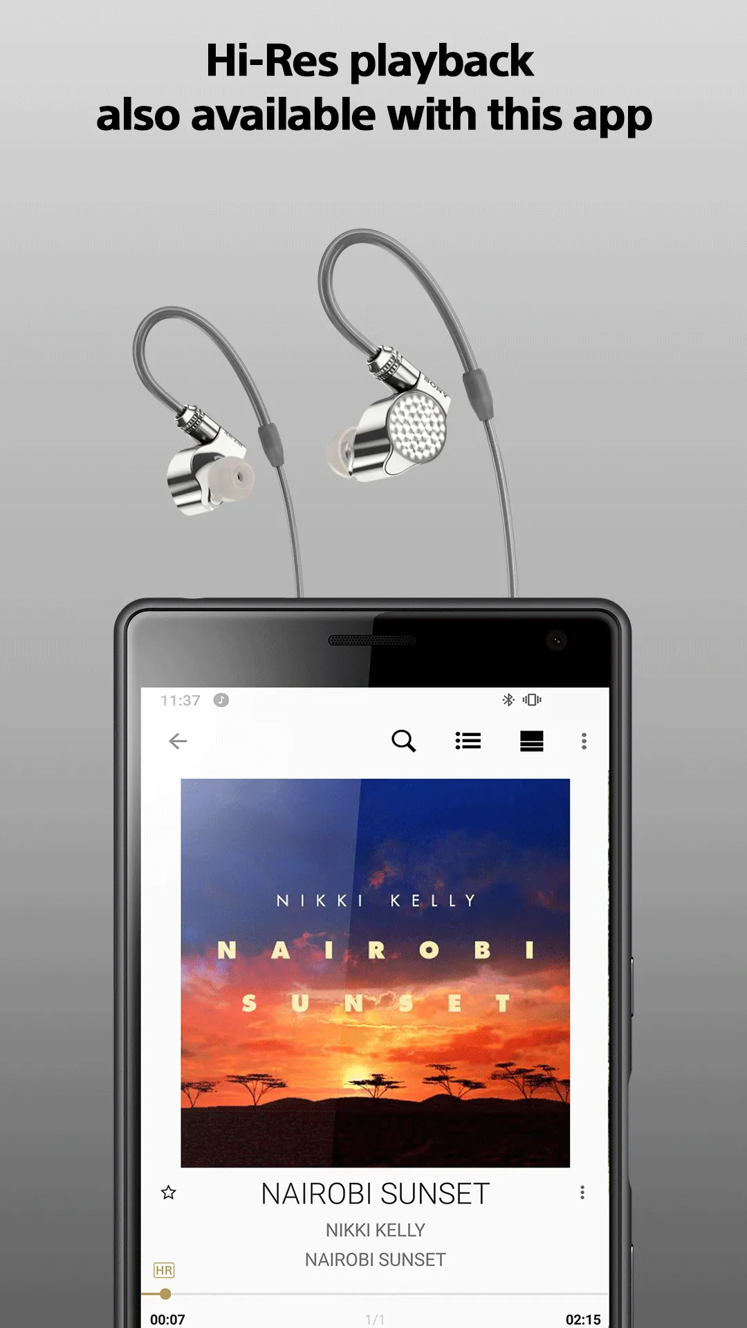 Sony | Music Center | Indus Appstore | Screenshot