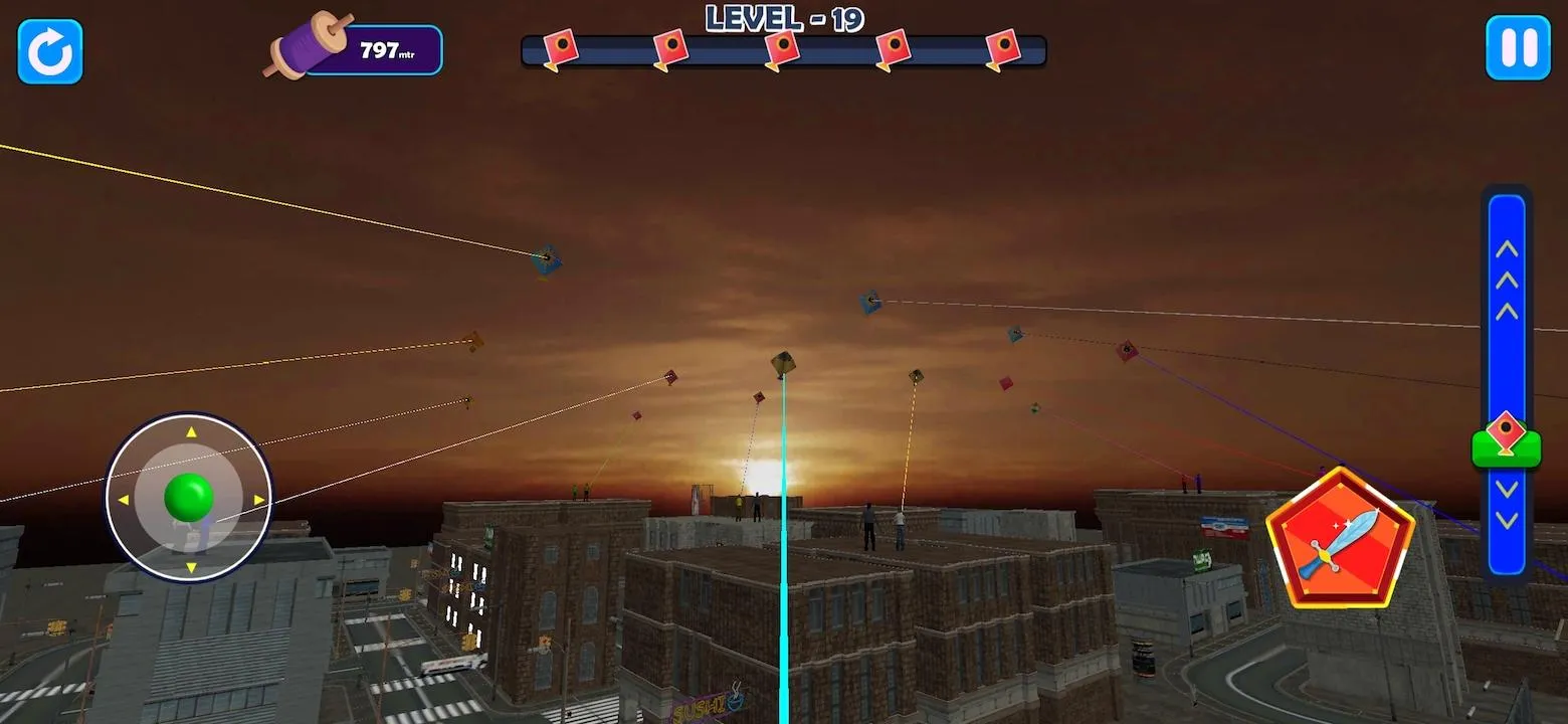 Indian Kite Flying 3D | Indus Appstore | Screenshot