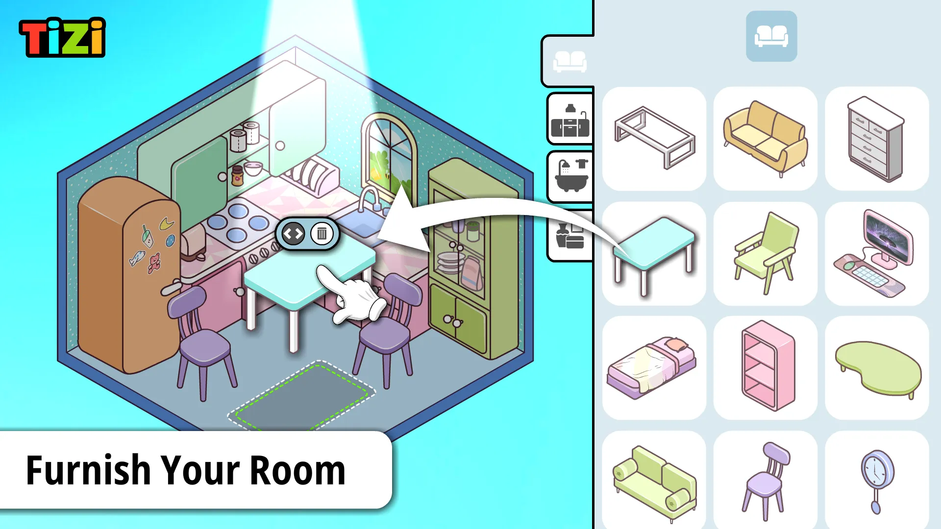 Tizi Home Interior Design Game | Indus Appstore | Screenshot